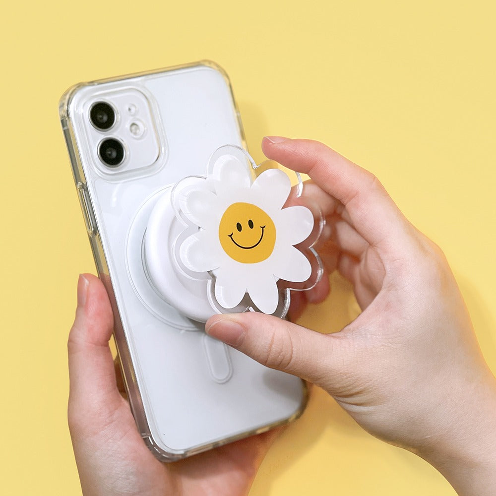 Magsafe Acrylic Tok Smile Flower