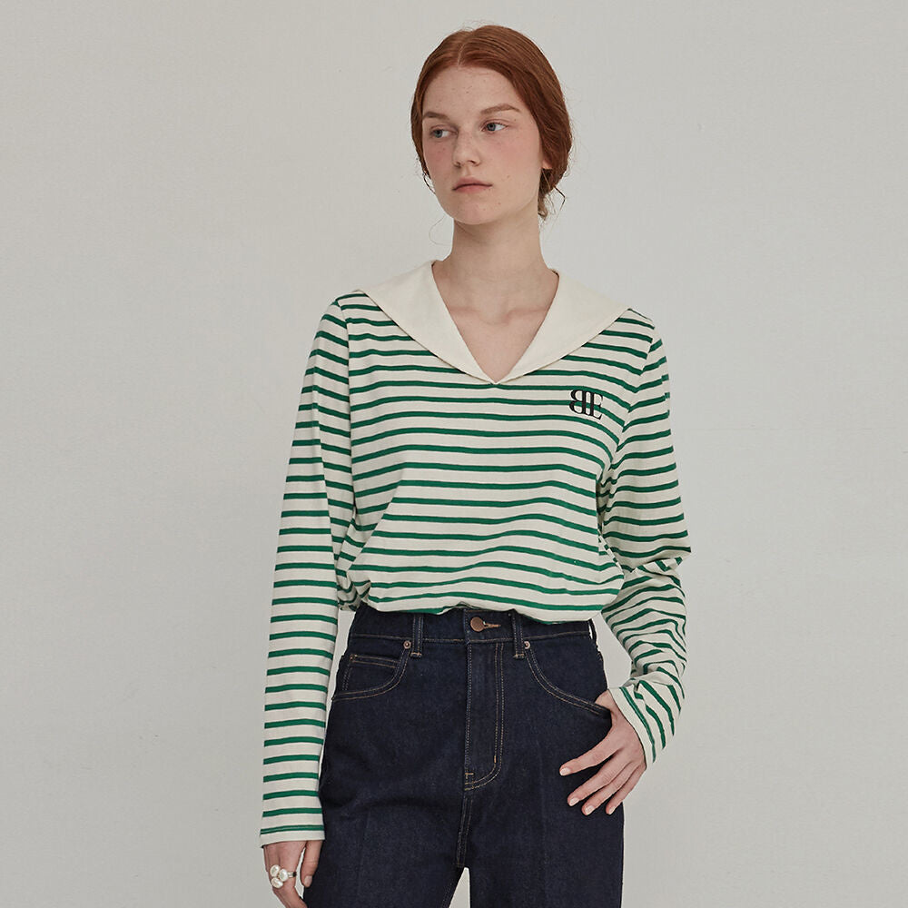 Sailor stripe top