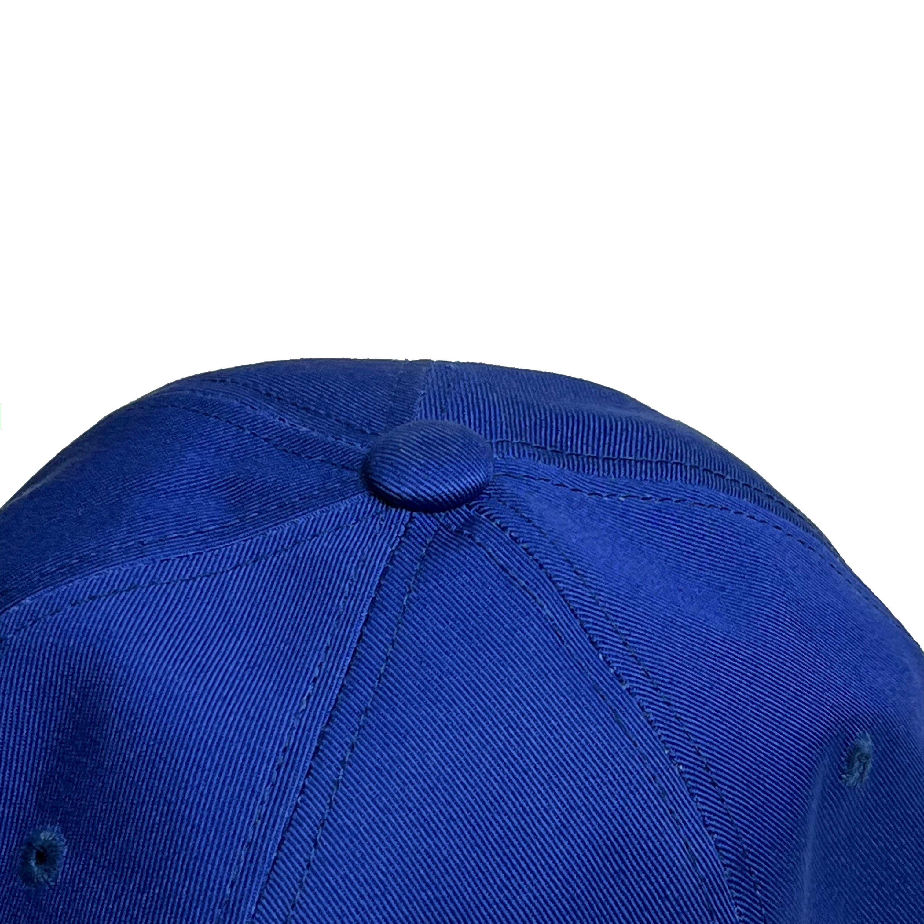 Lettering logo ball cap - blue