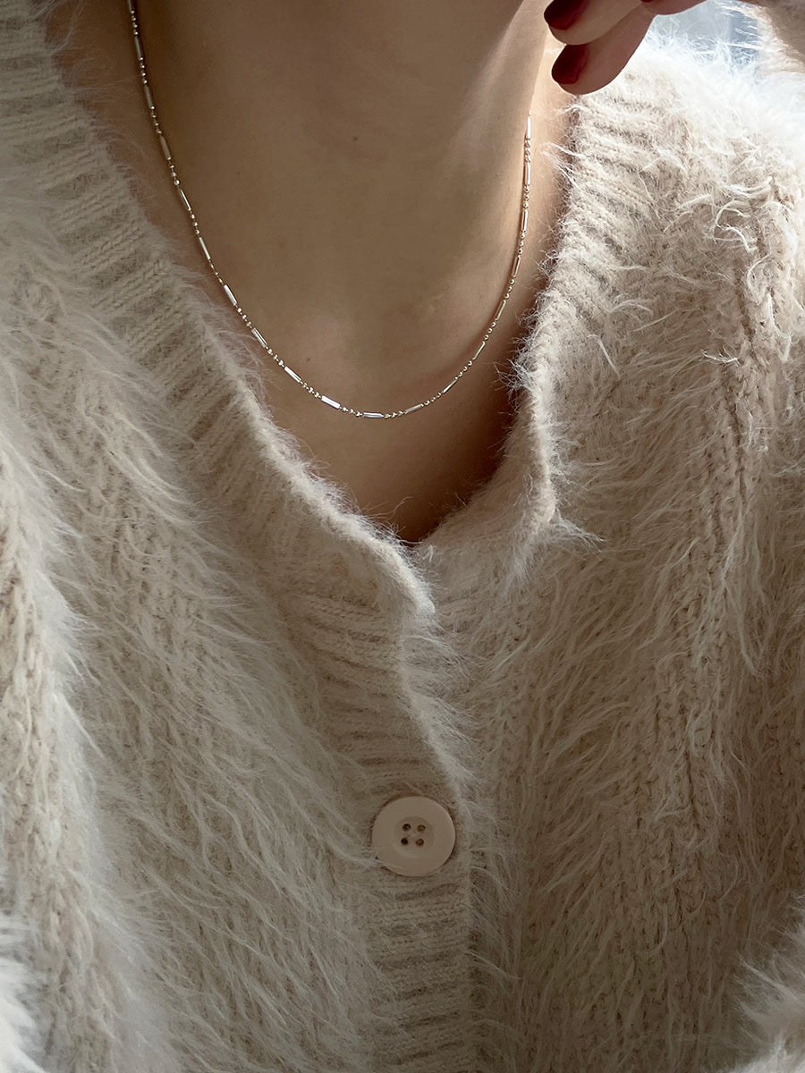 [92.5 silver] ette necklace