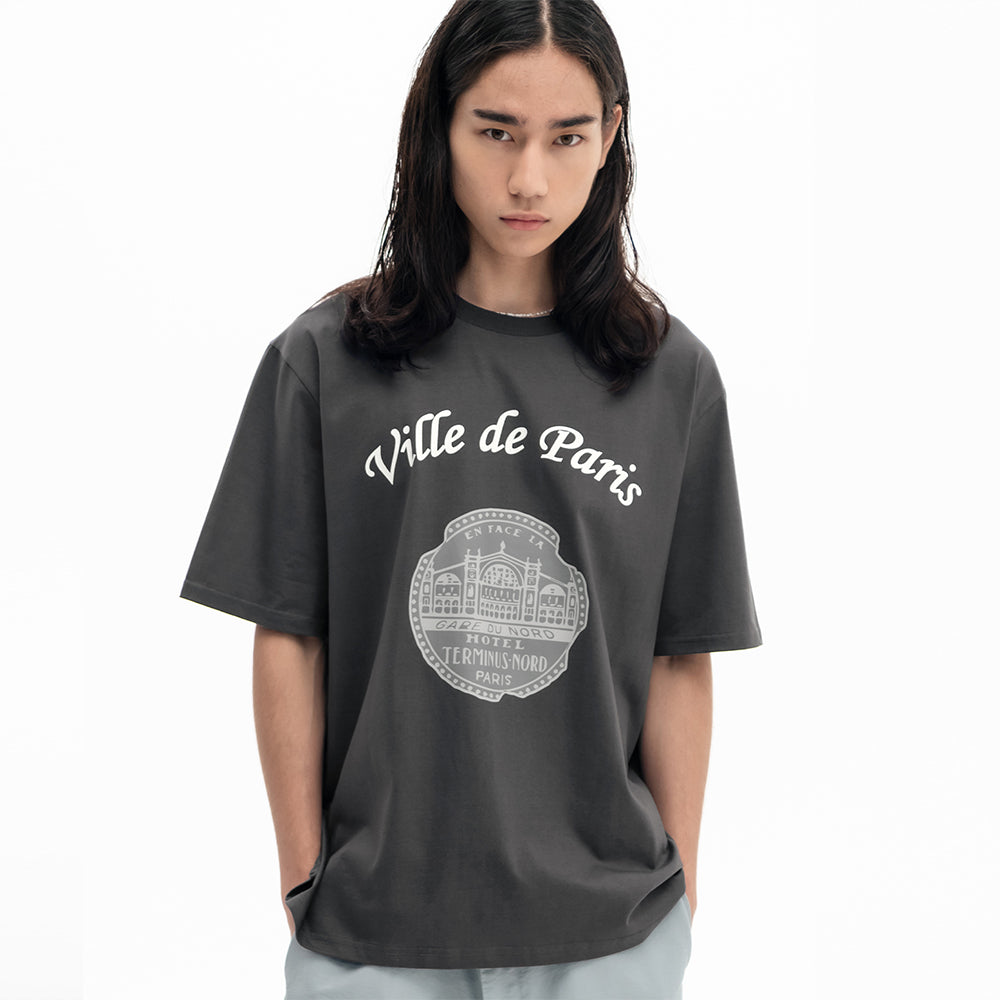 Hotel Paris T-Shirt_Charcoal