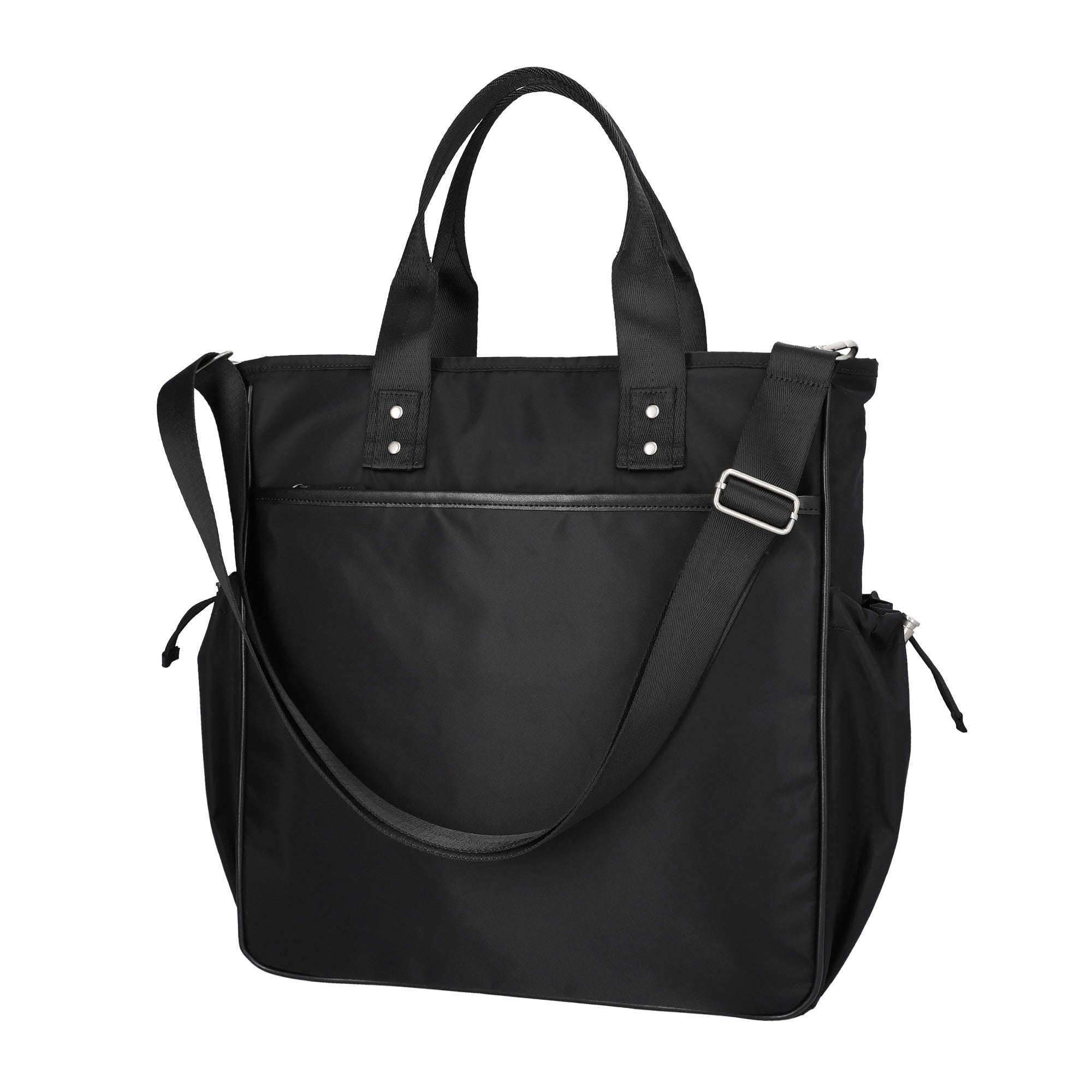 OPTIMAL NYLON 2WAY TOTE BAG / BLACK