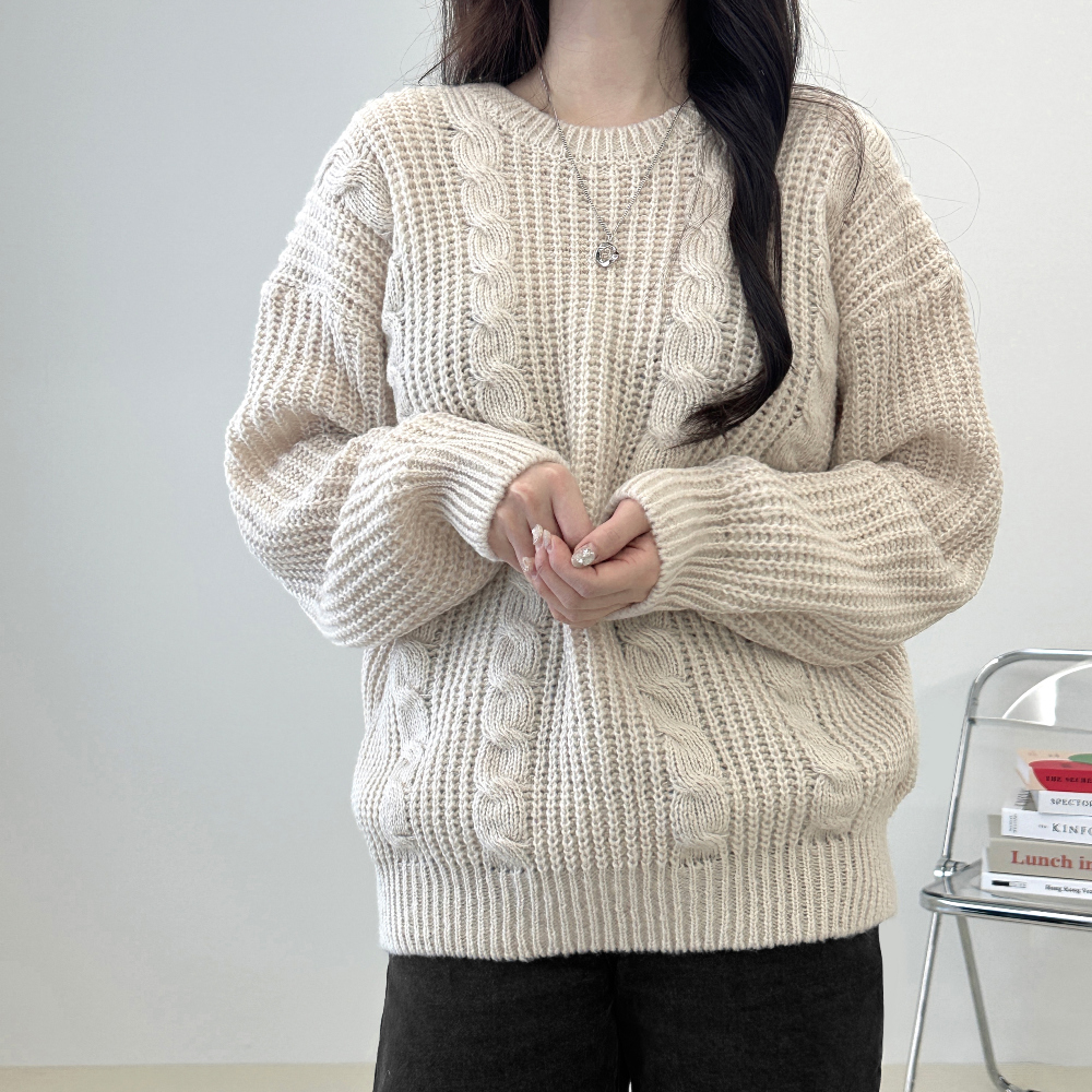 Coan rope oversized fit knit