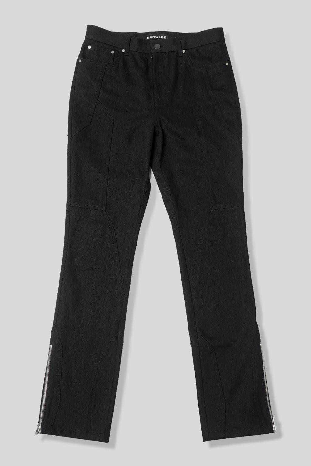 DARK KNIGHT SEMI SLIM JEANS IN BLACK DENIM (TURKIYE FABRIC)