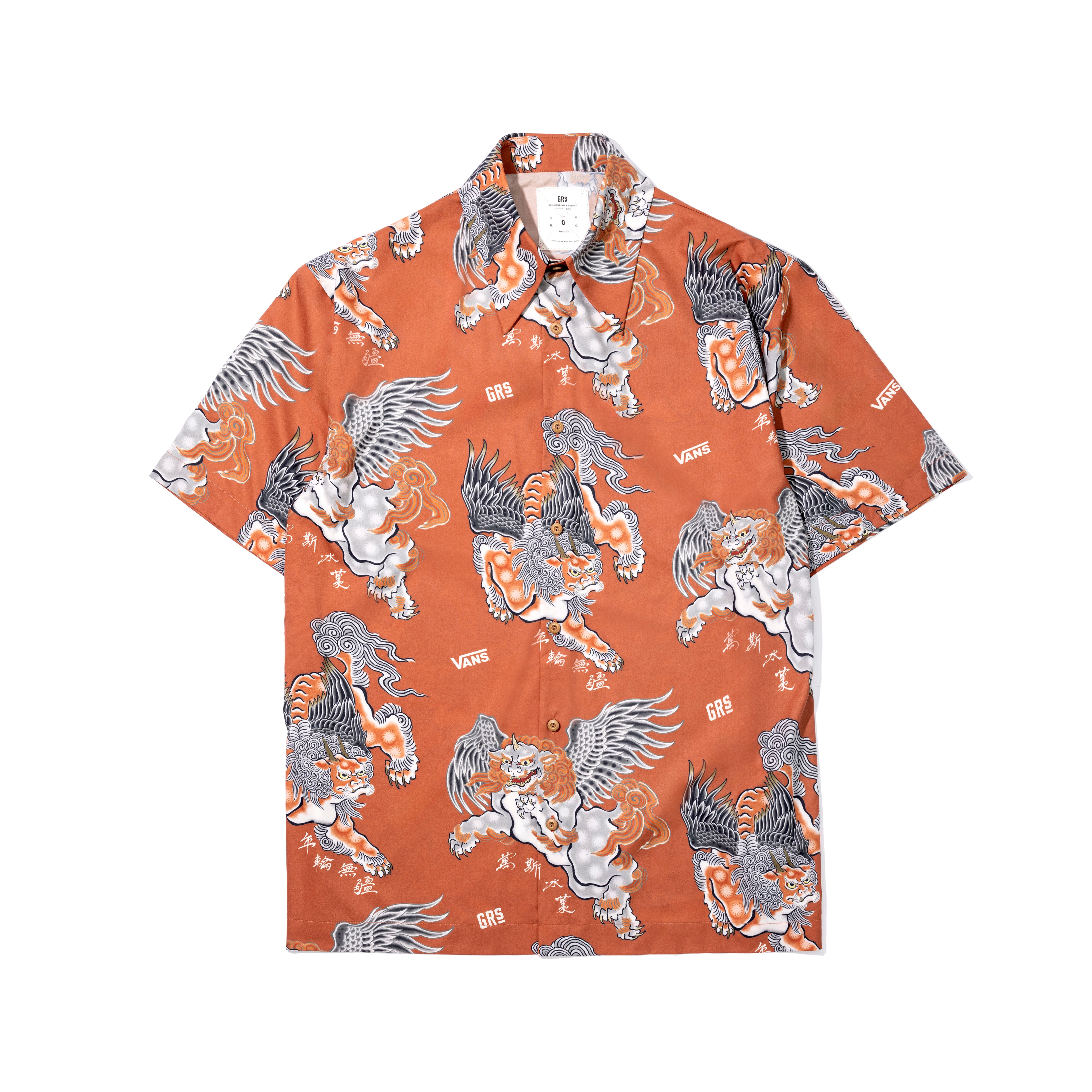 GRS X VANS Pixiu Overprint Shirt