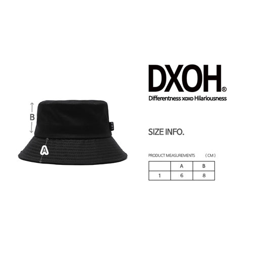 SIDE LABEL BUCKET HAT