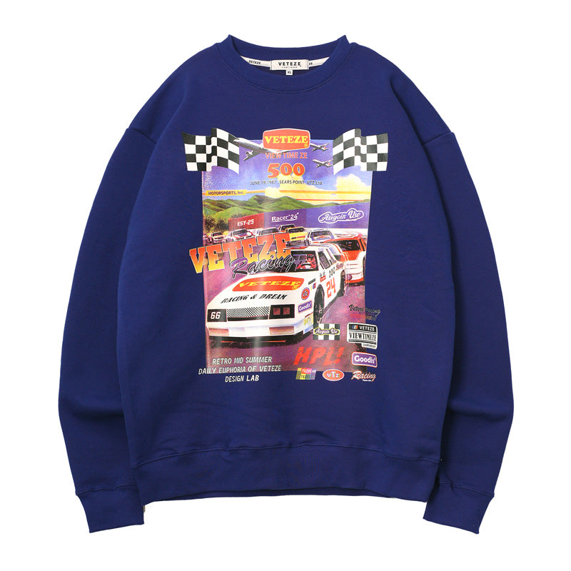 Classic Racing Sweatshirt (4 color)