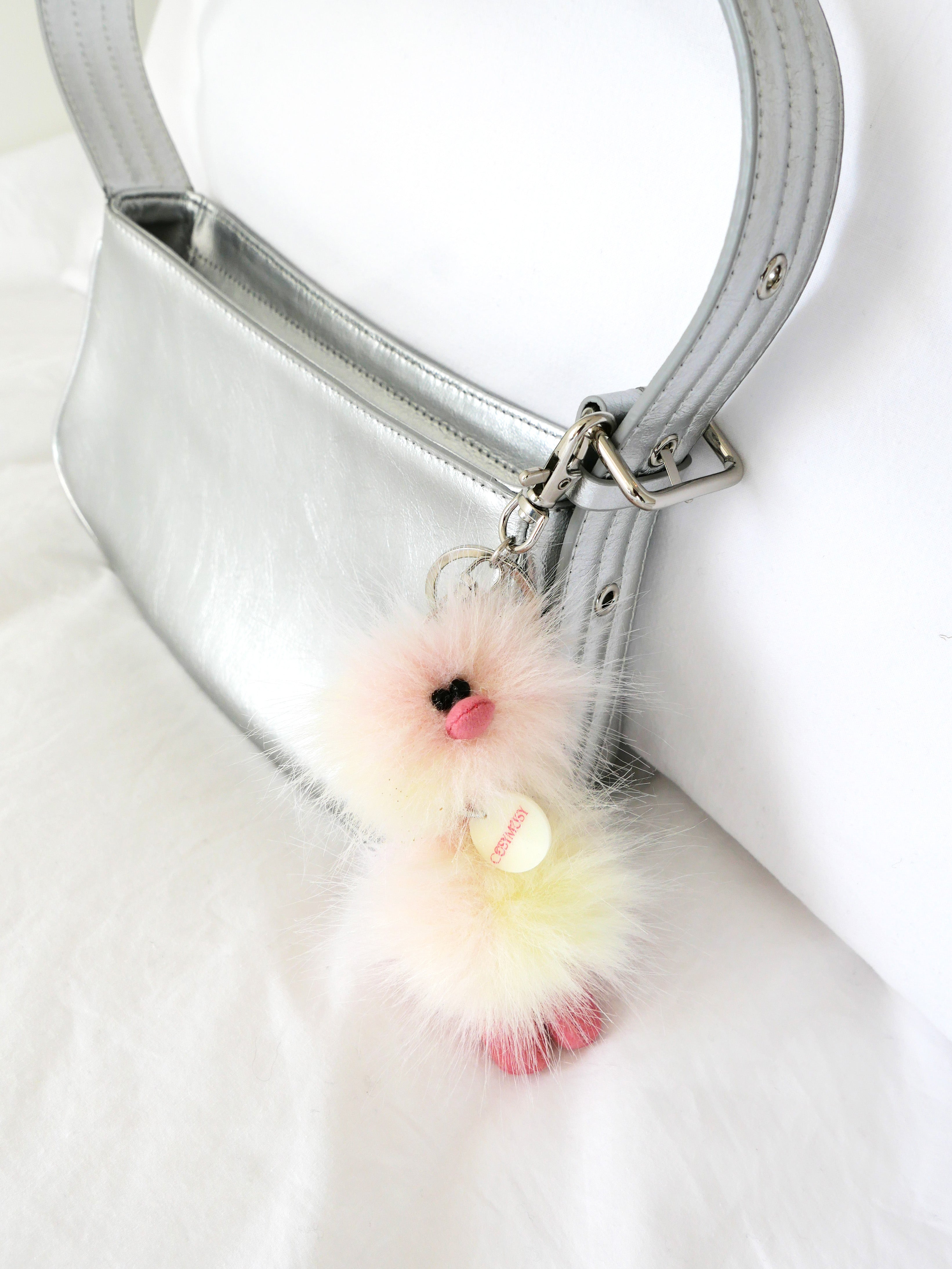 Cosymosy Mini Bird Keyring -  Rainbow