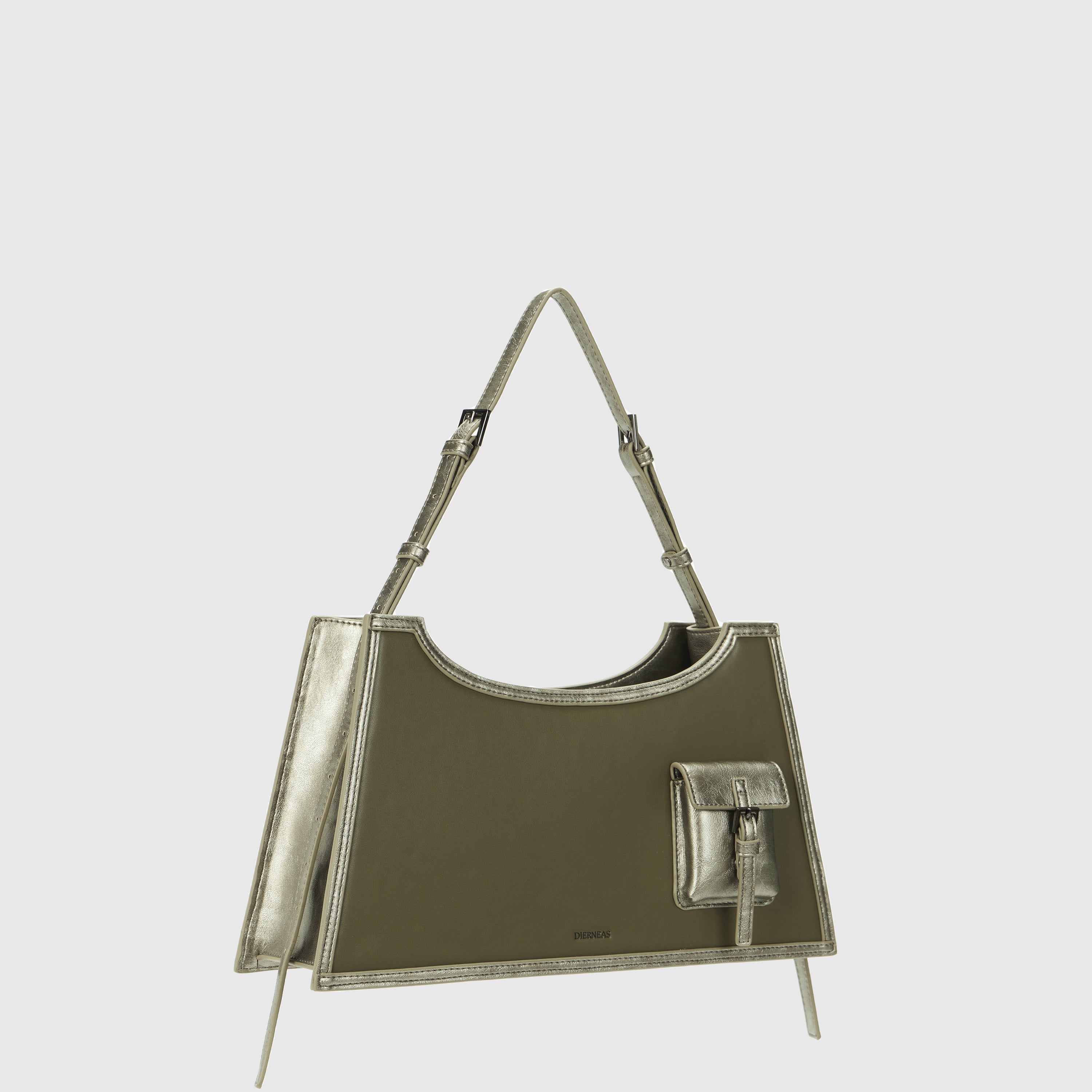 PONIE Bag (Khaki Silver)