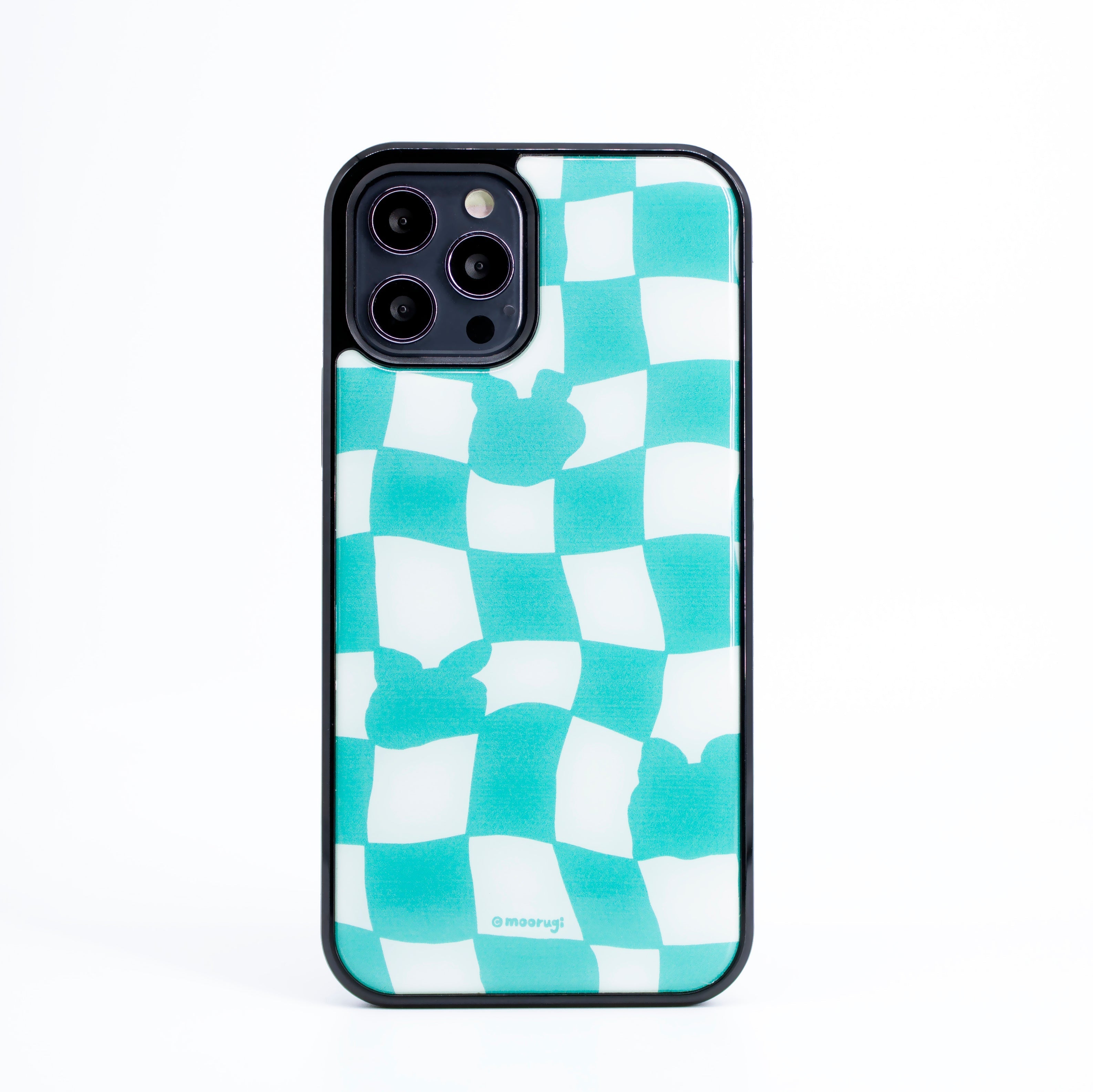 CheckerBoard GREEN Epoxy Case