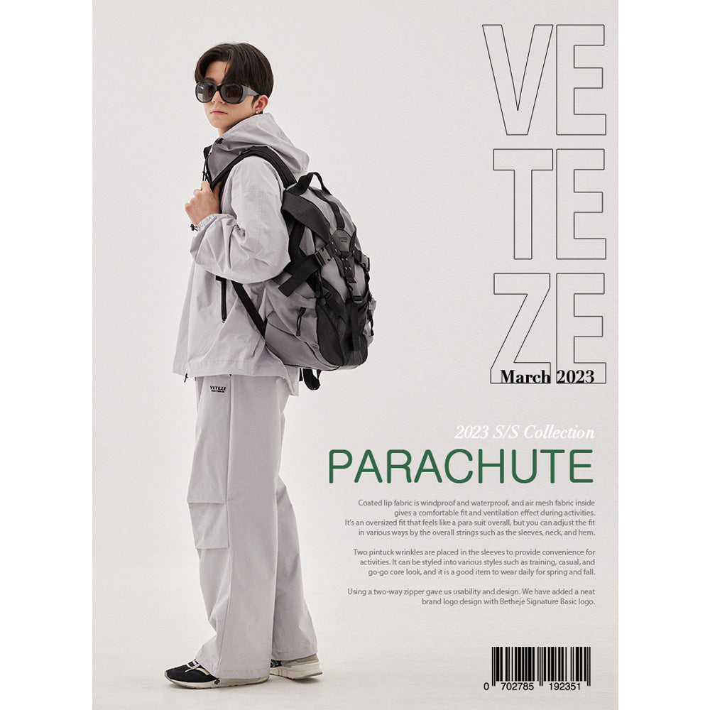 Parachute Wind Shell Jacket (3color)