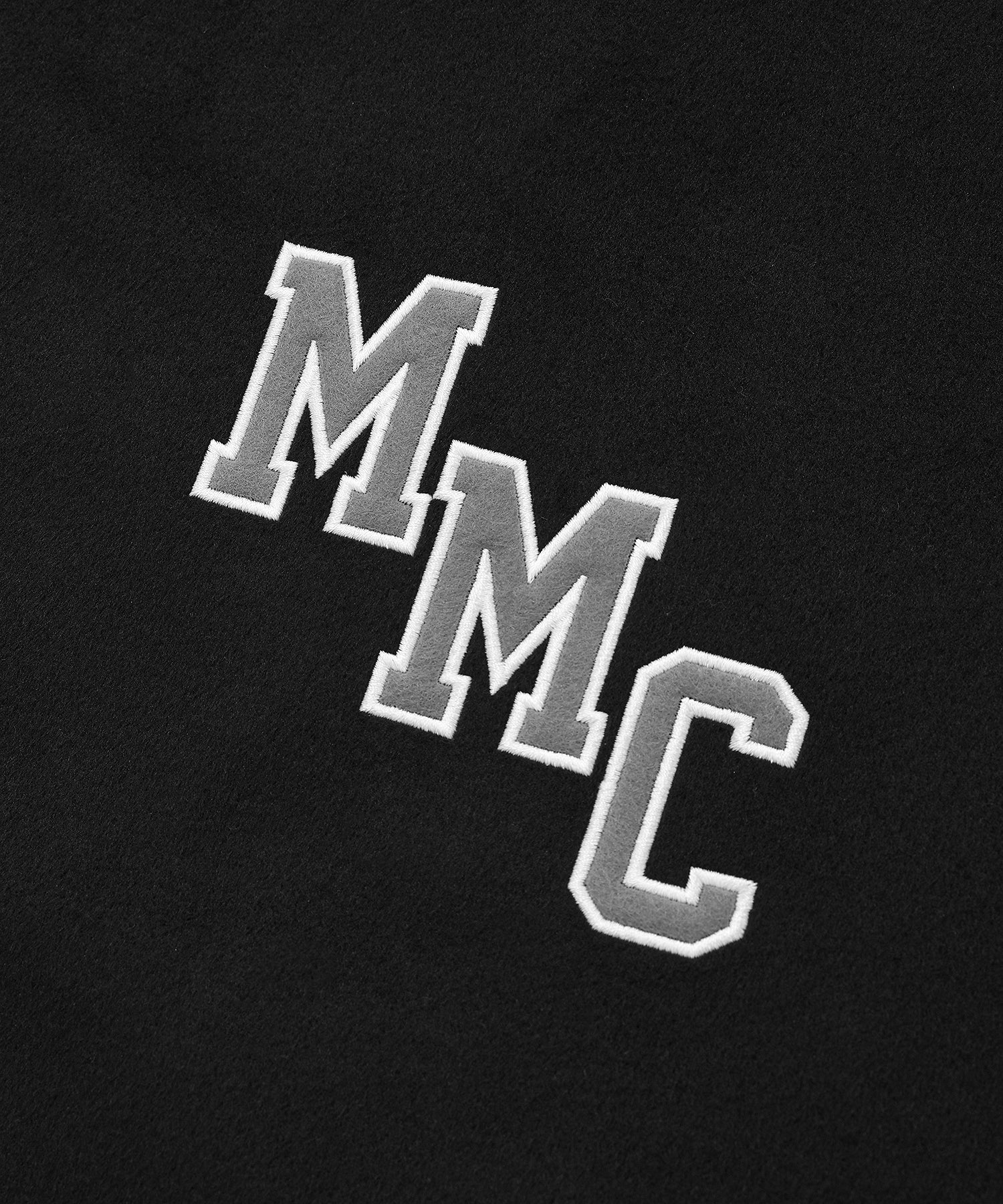 SP M.M.C LOGO STADIUM JAKET-BLACK