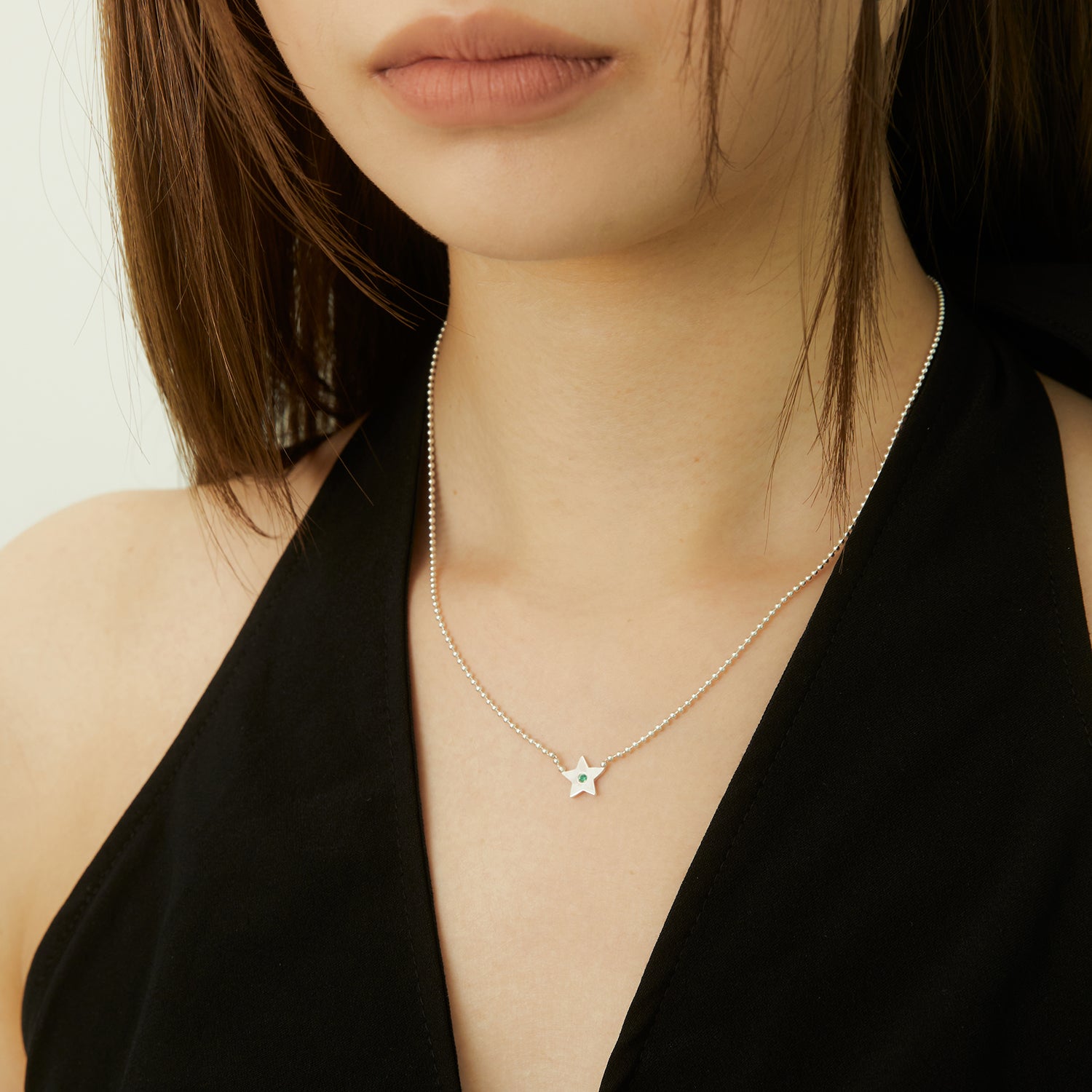 pointed star necklace