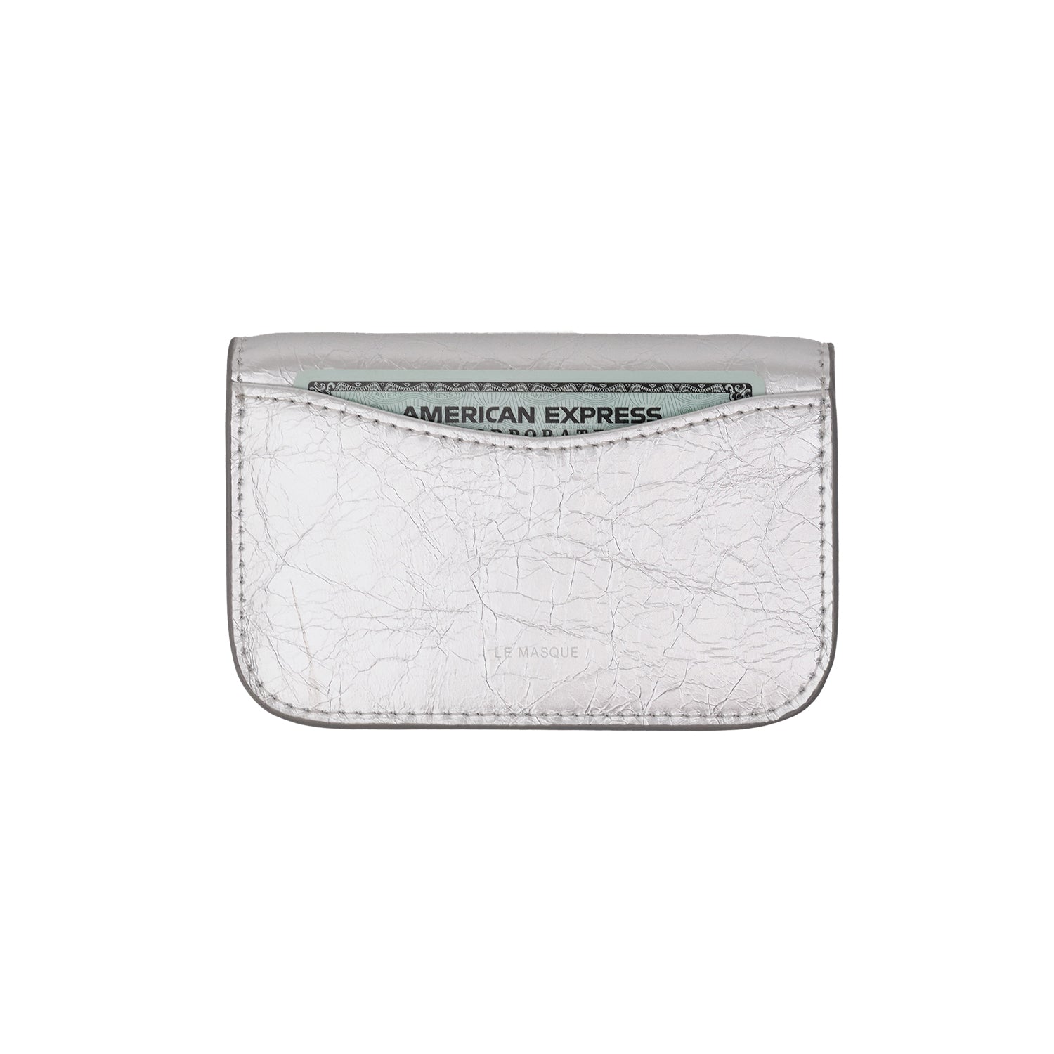 DOT Compact Card Wallets silver