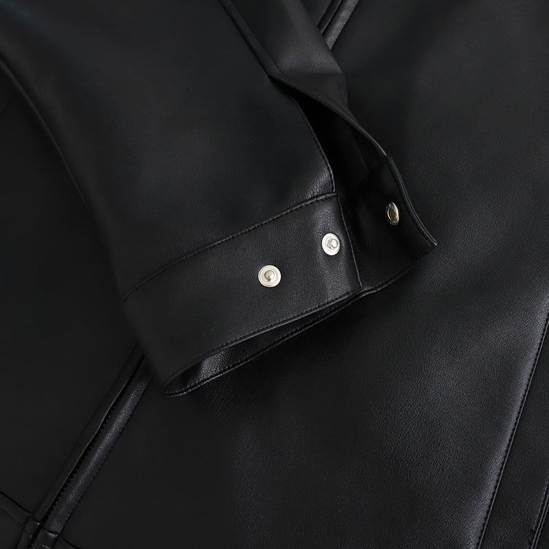 Cent Archive vegan leather jacket