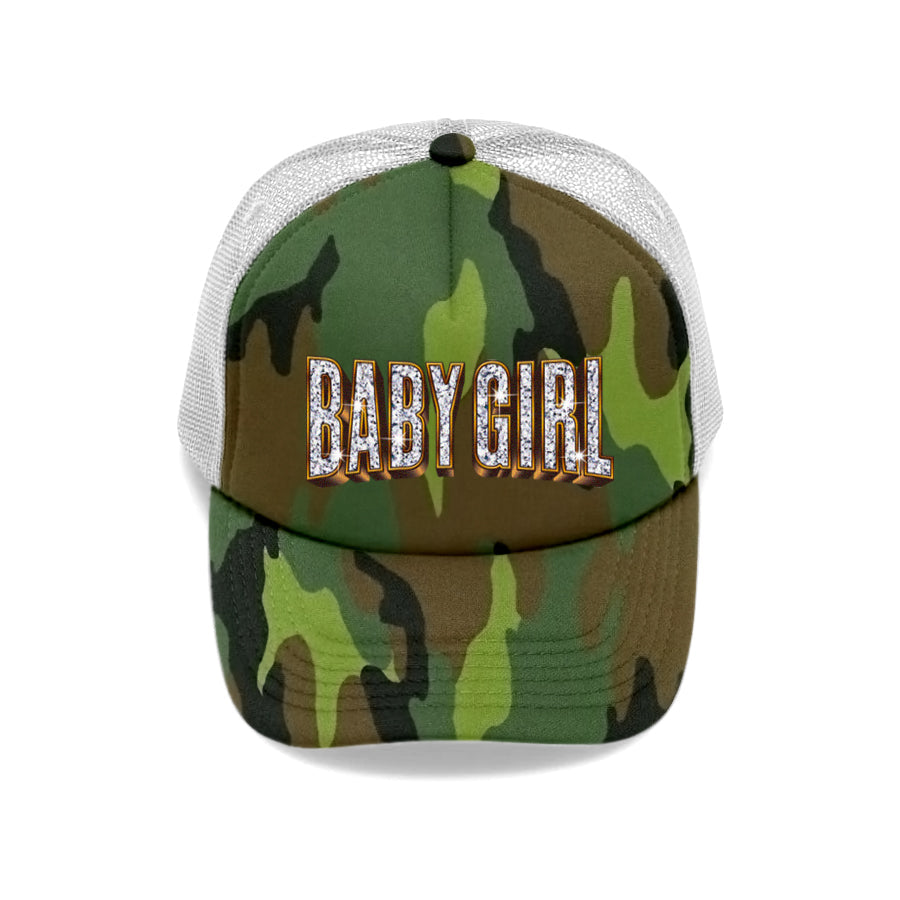 BABYGIRL TRUCKER HAT (2 COLORS) - MJN