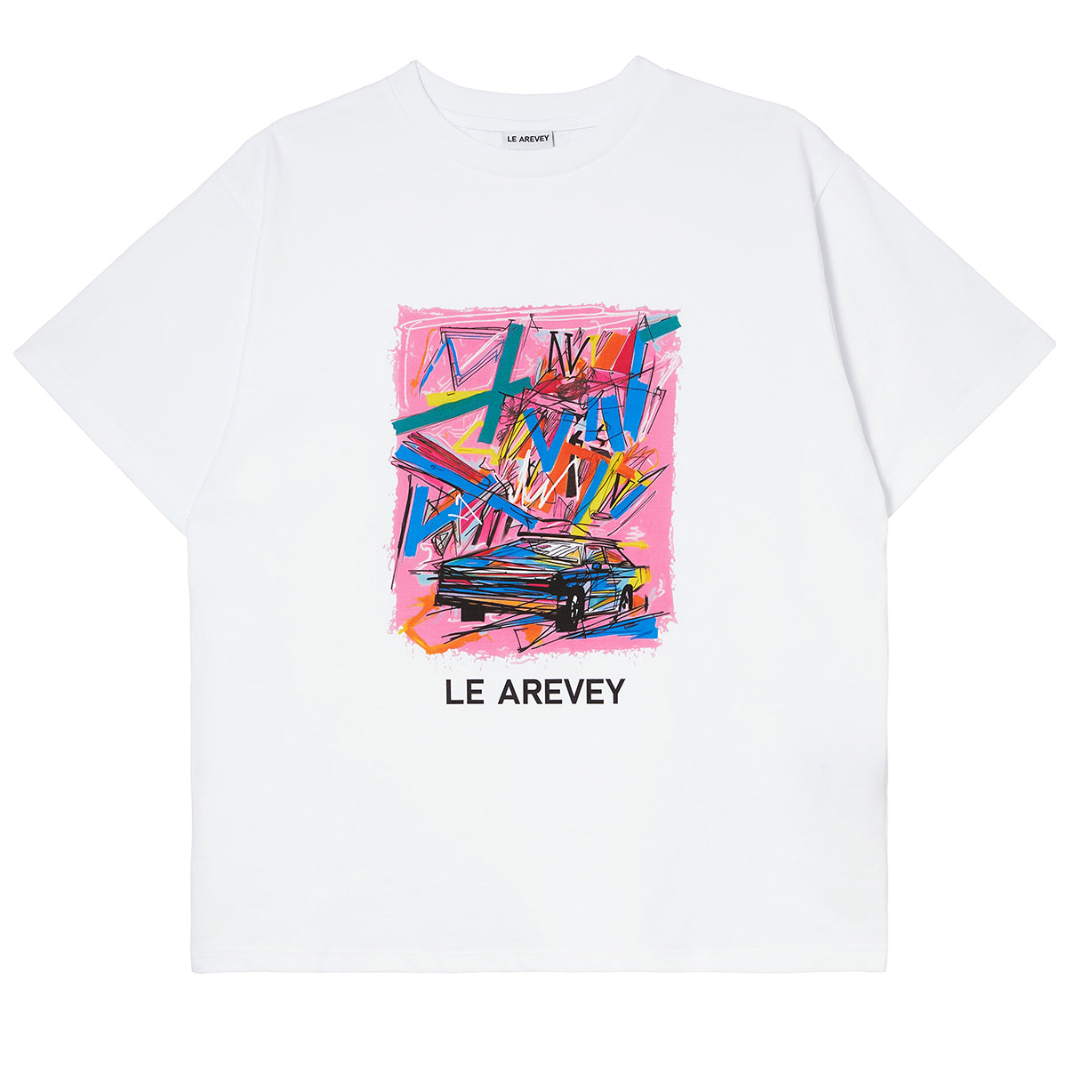 LE AREVEY DIFFERENT ROAD T-SHIRT WHITE [WOMAN]