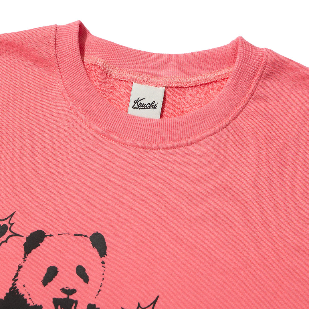 HUNGRY PANDA SWEATSHIRT (PINK)