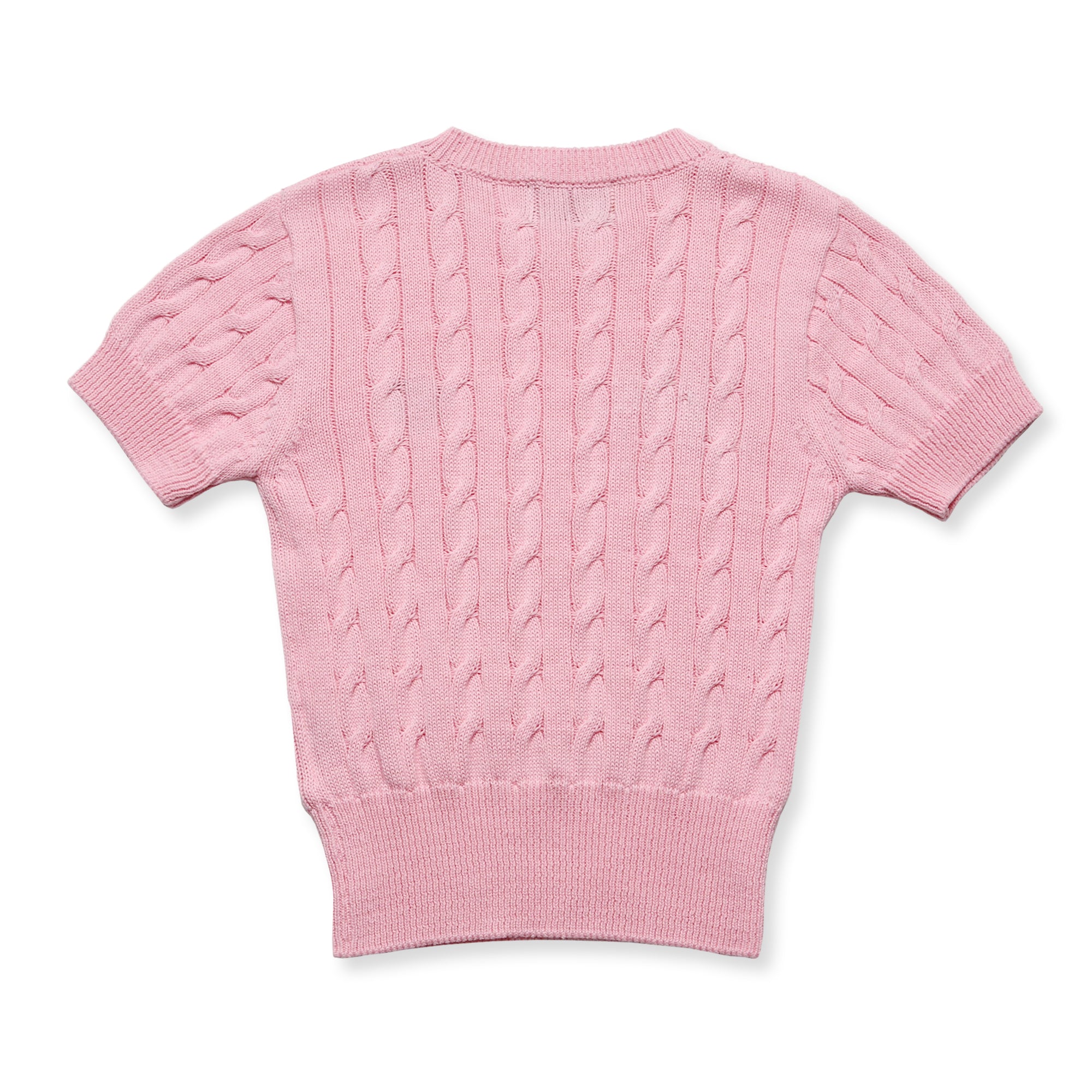 Baby Cable Knit Short Sleeve