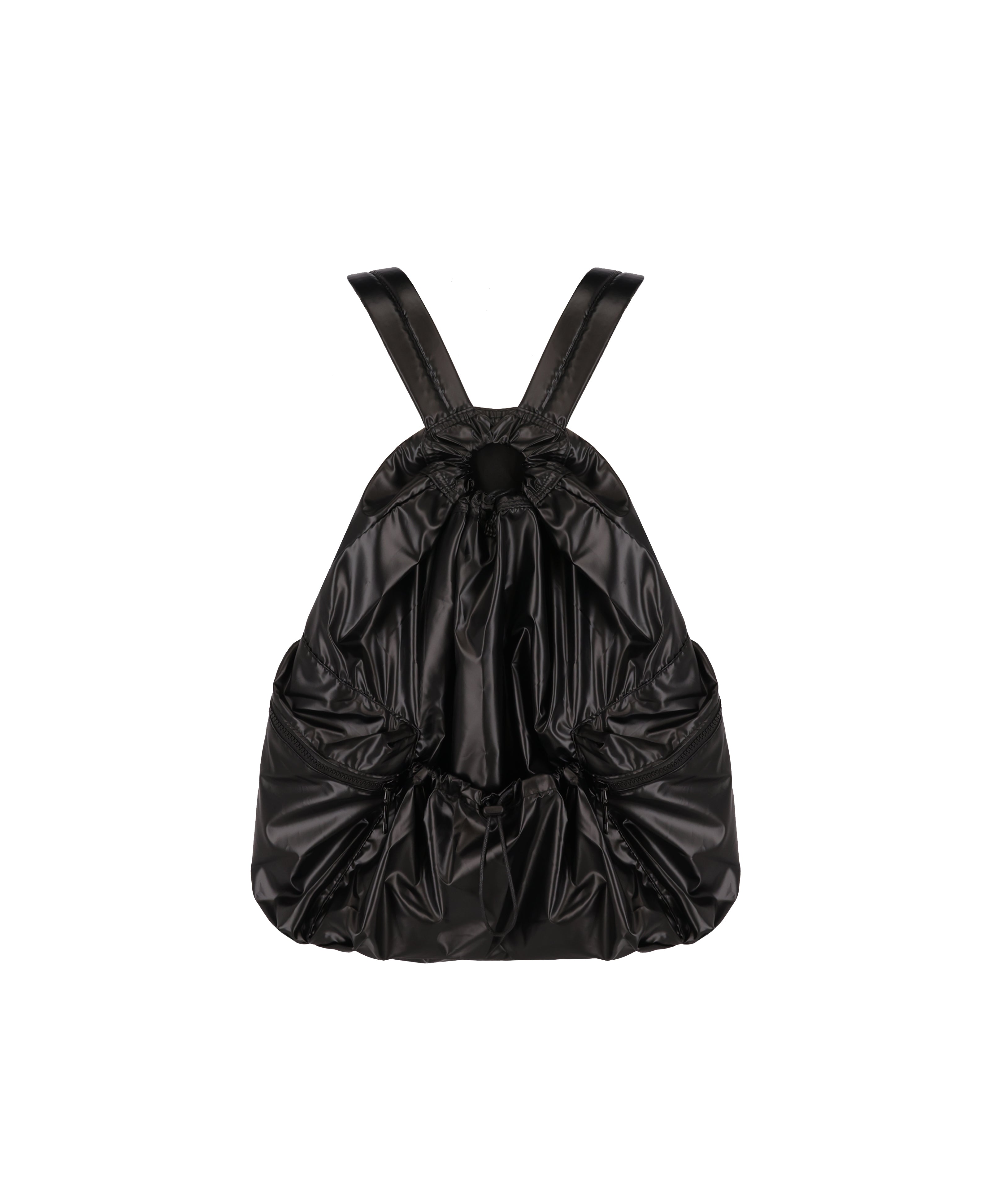 Glossy ribbon backpack