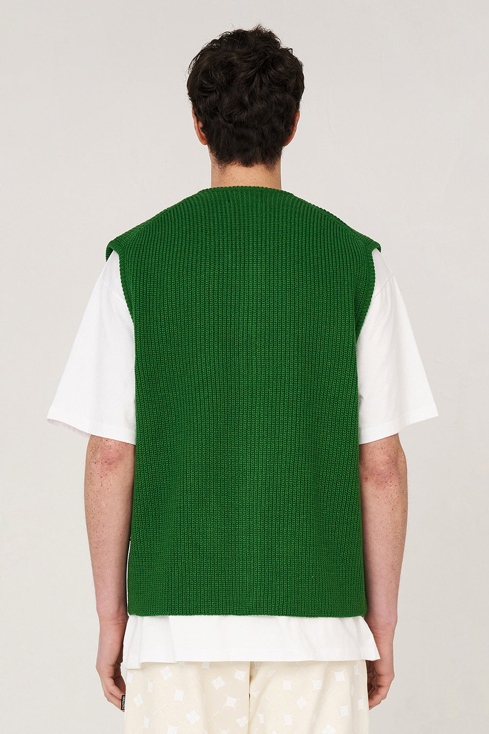 CLOVER ZIP KNIT VEST