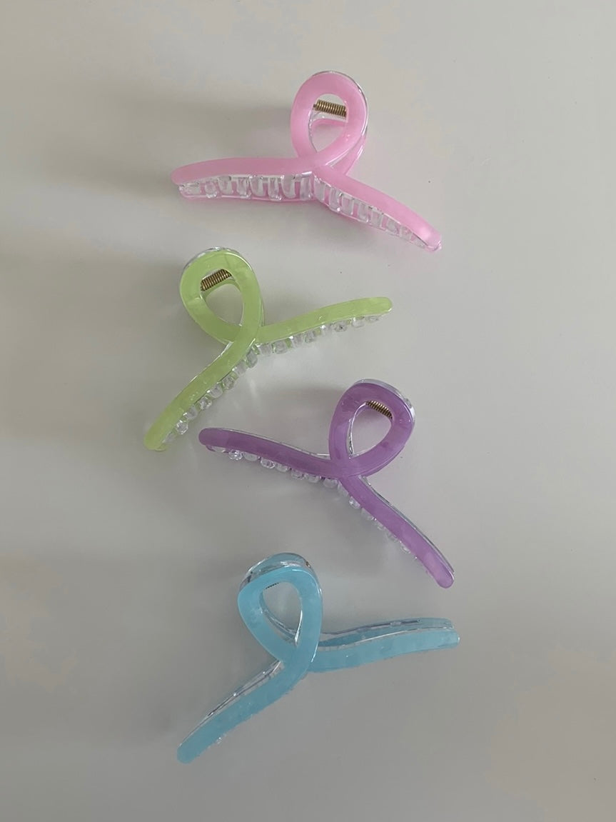 Color Pop Two Tone Hairpin (4 colors)