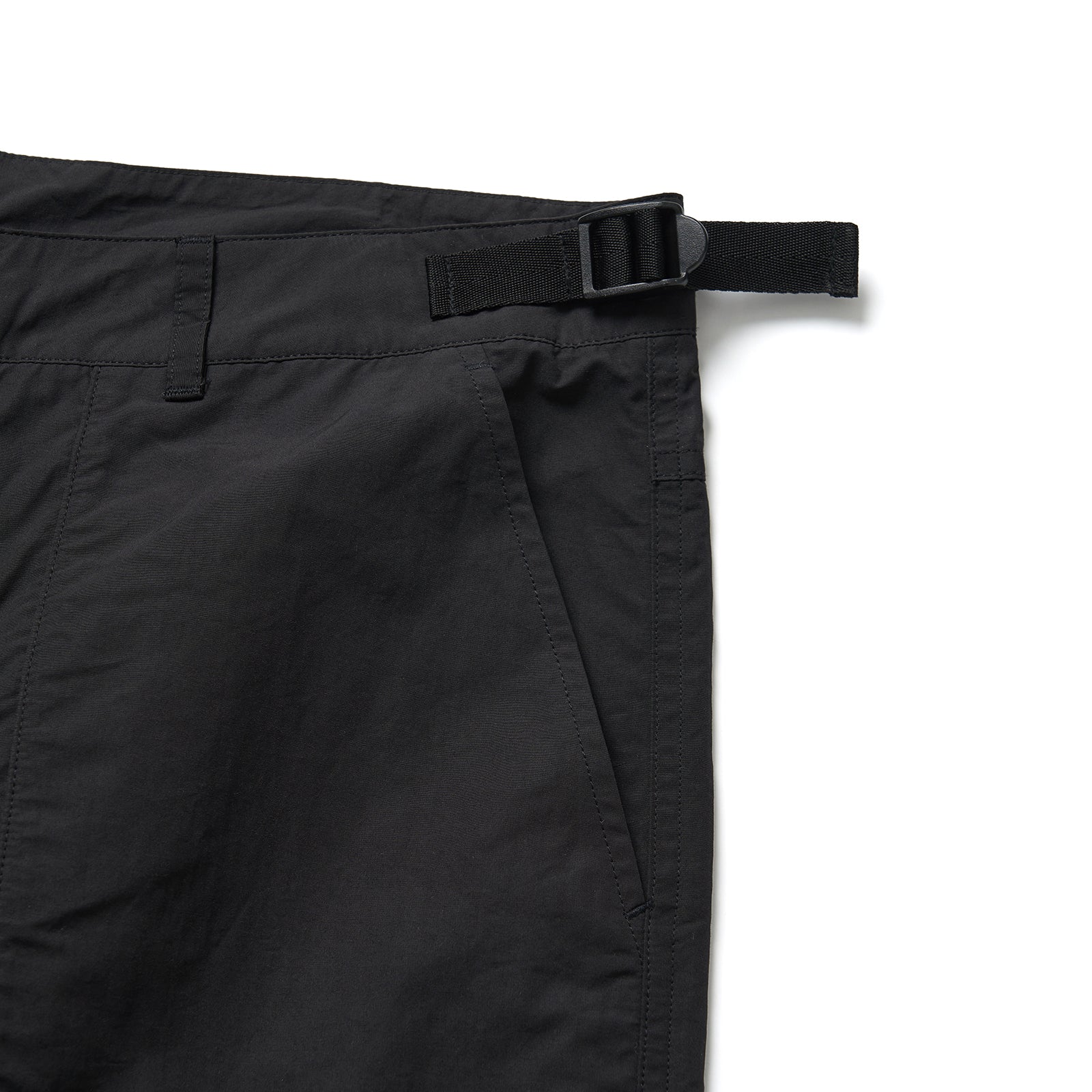 TWO-WAY ZIP MOUNTAIN PANTS (BLACK)