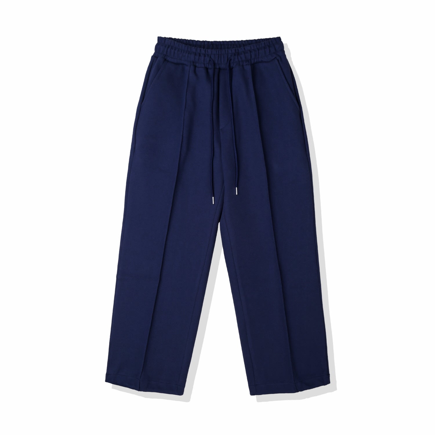 FRONT SEAM 2WAY WIDE SWEAT PANTS NAVY