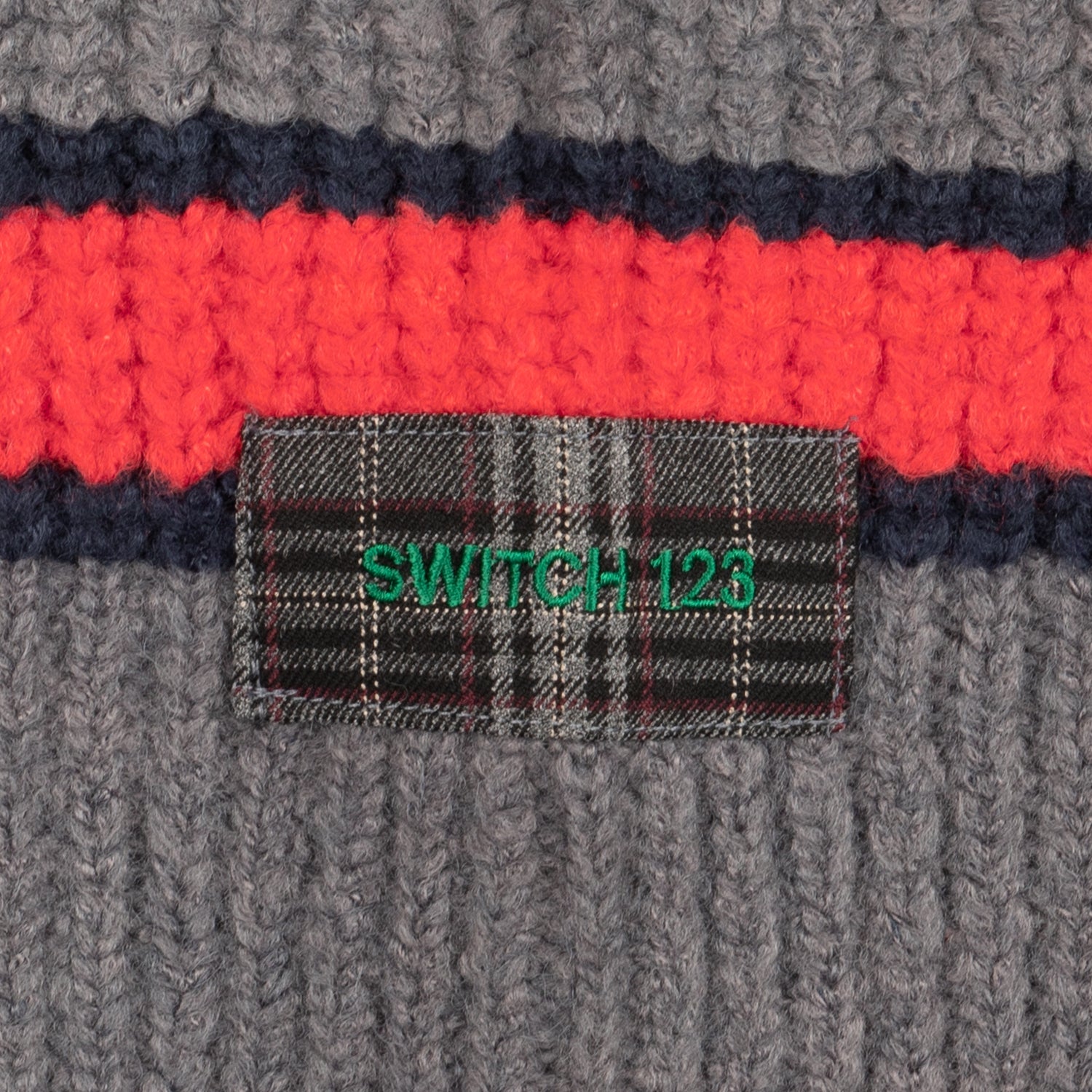 STRIPE KNIT VALACLAVA BEANIE_SWF3AH05GY