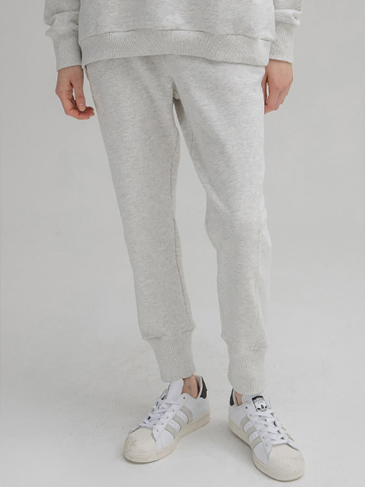 (PT-5273) N Effect Slim Jogger Pants Classic HEATHER GREY