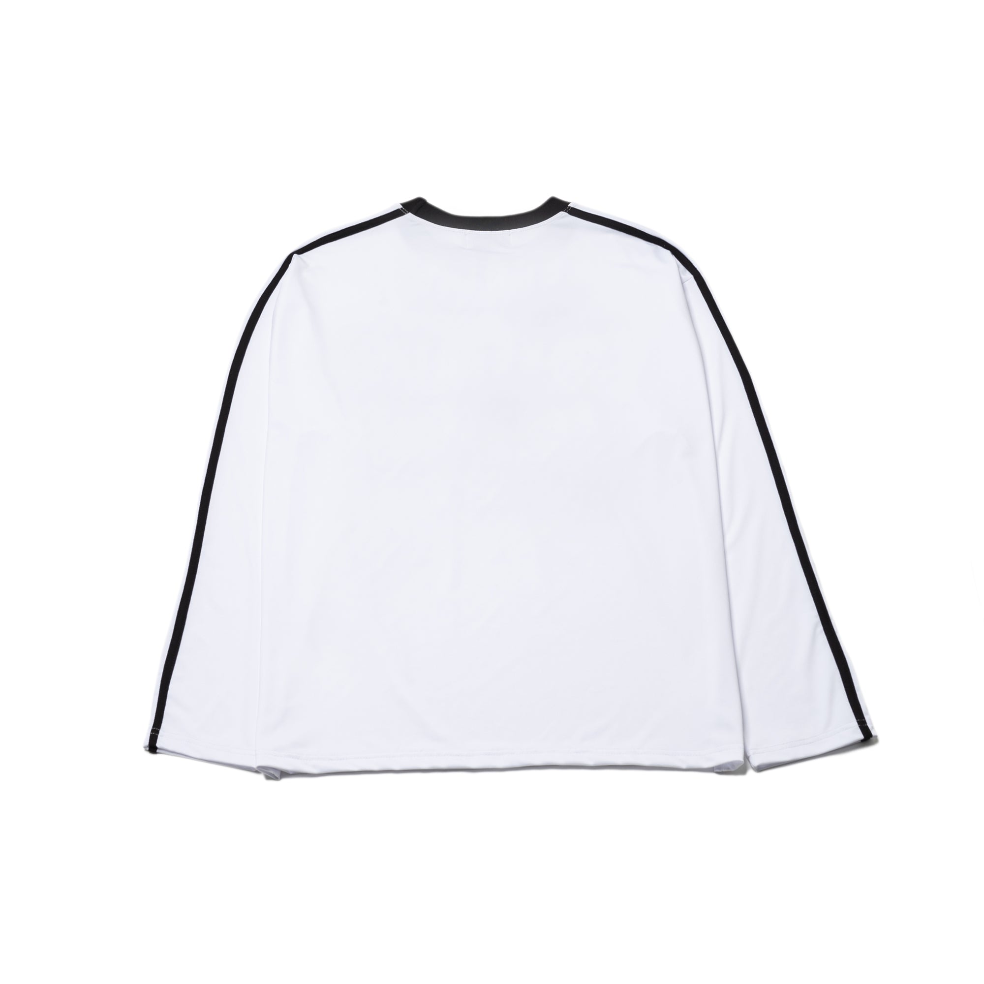 FLOWER FOOTBALL TEAM JERSEY L/S TEE(WHITE)