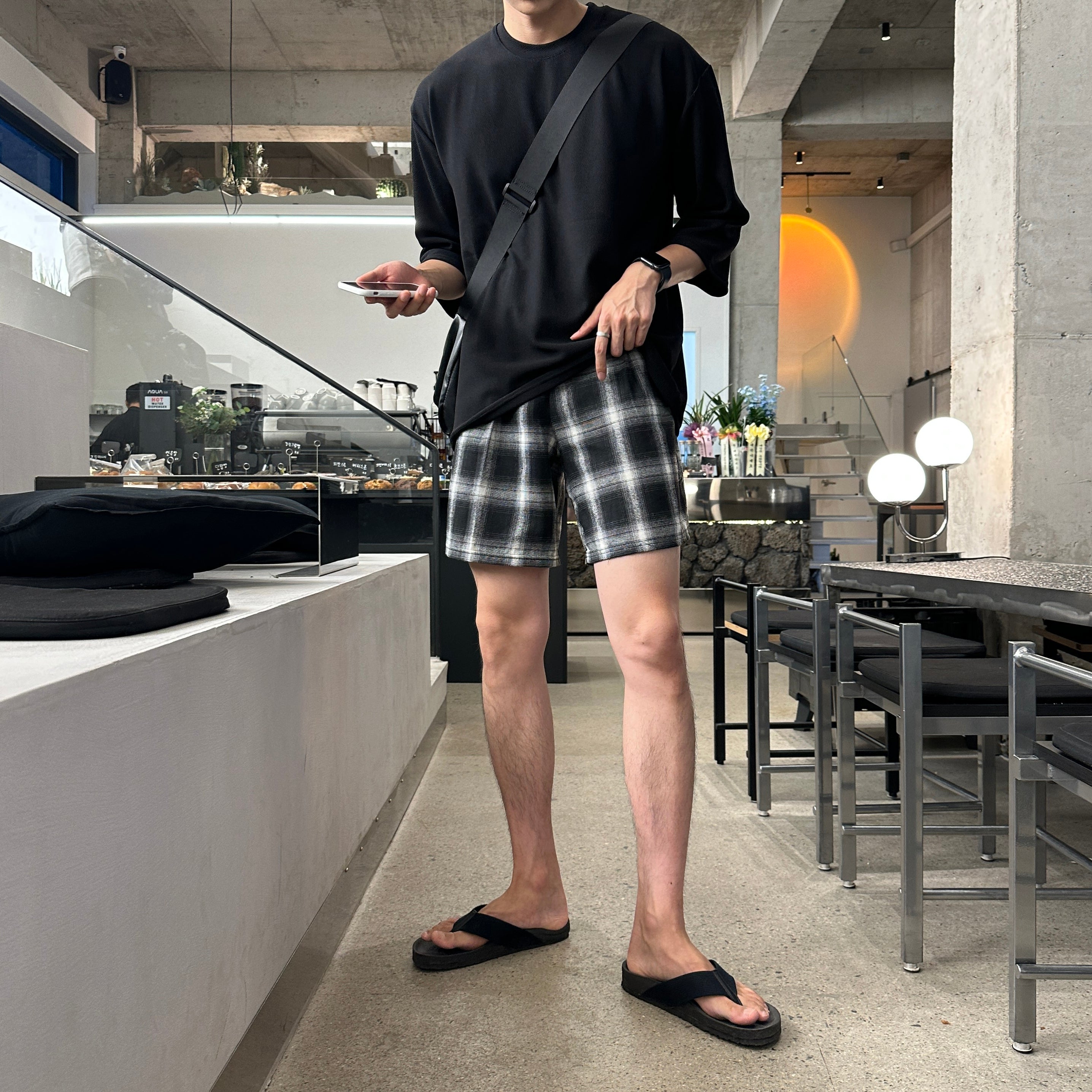 Potartan Checkered Shorts (3 colors)