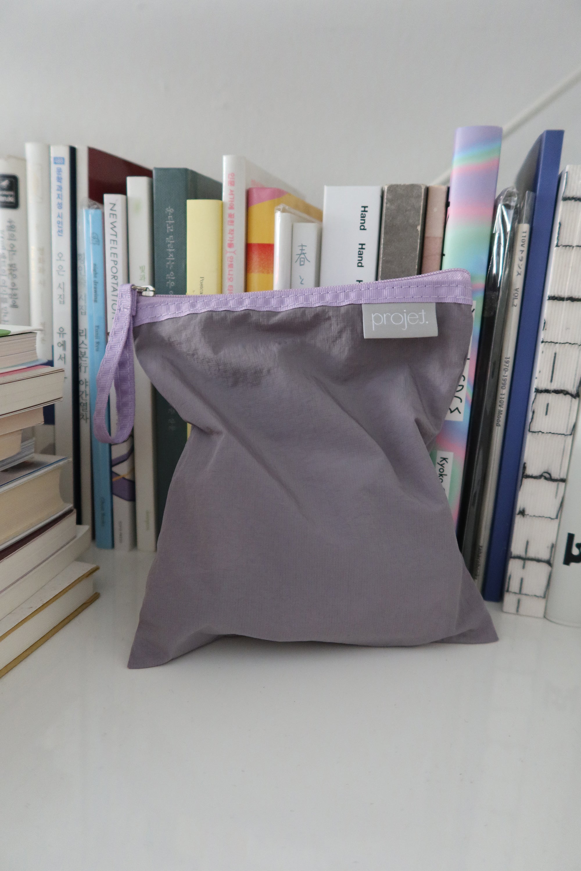 flat pouch (light purple)