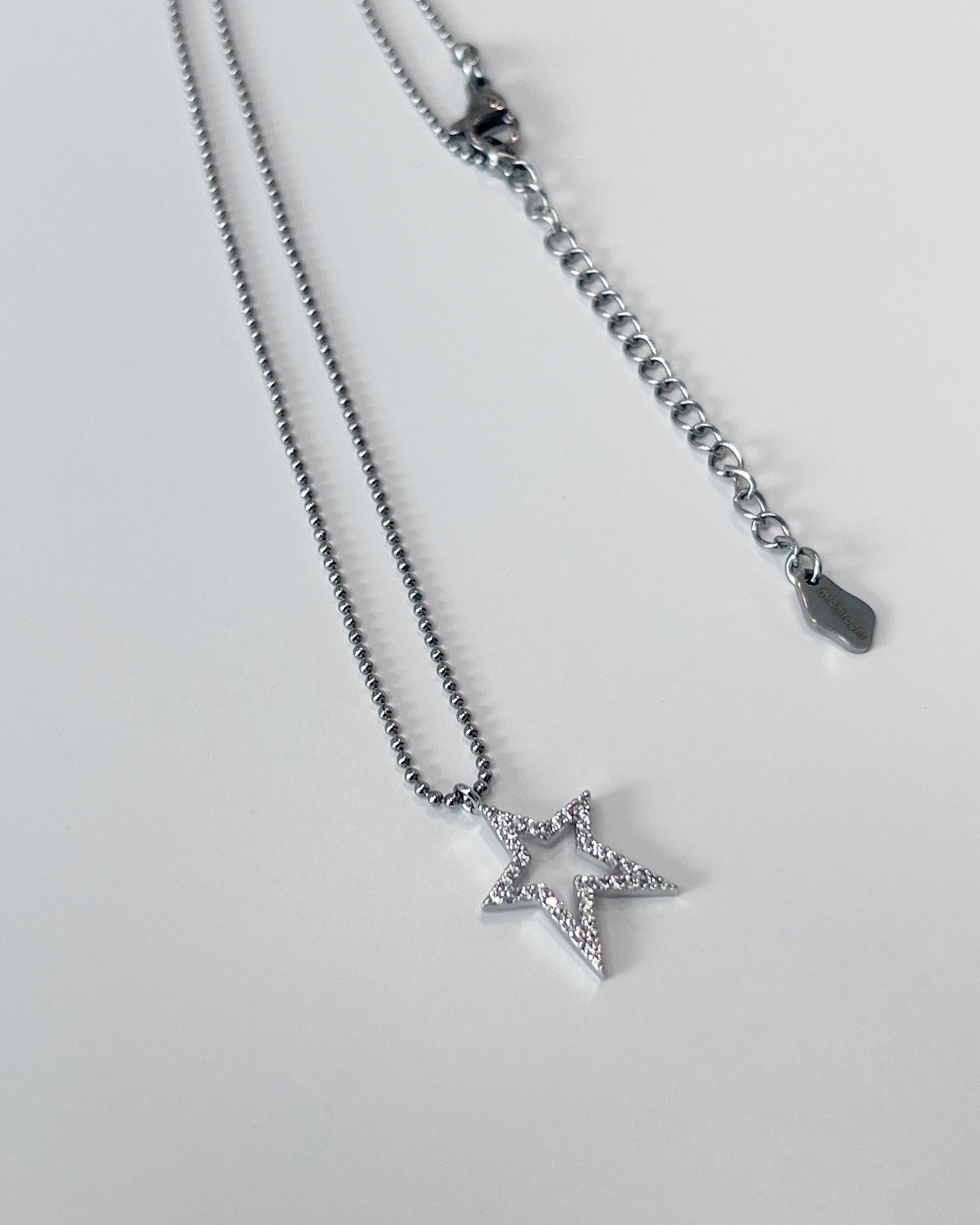 Cubic Star Necklace