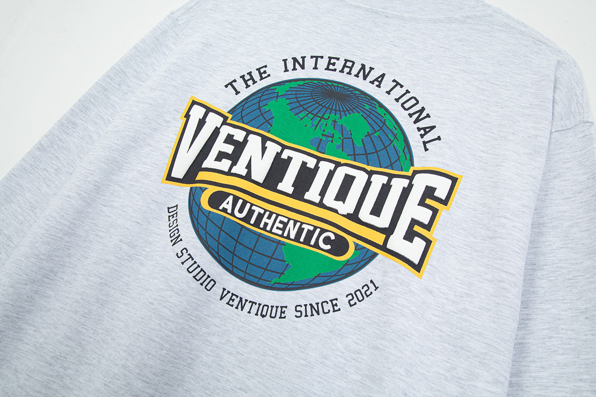 VENTIQUE Authentic long T 5color