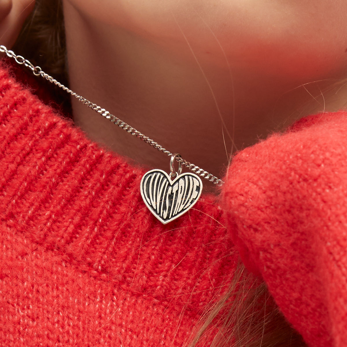 PO HEART NECKLACE