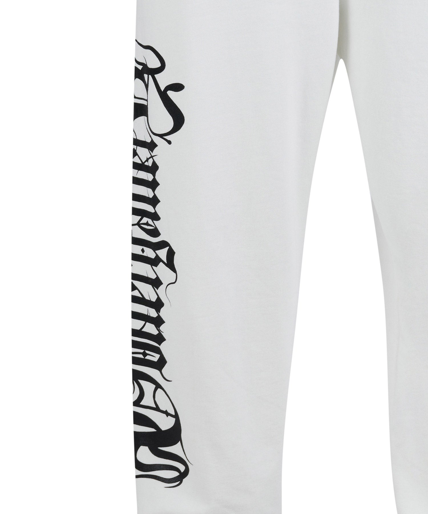 GOTTER GOTHIC LOGO SWEATPANTS_WH