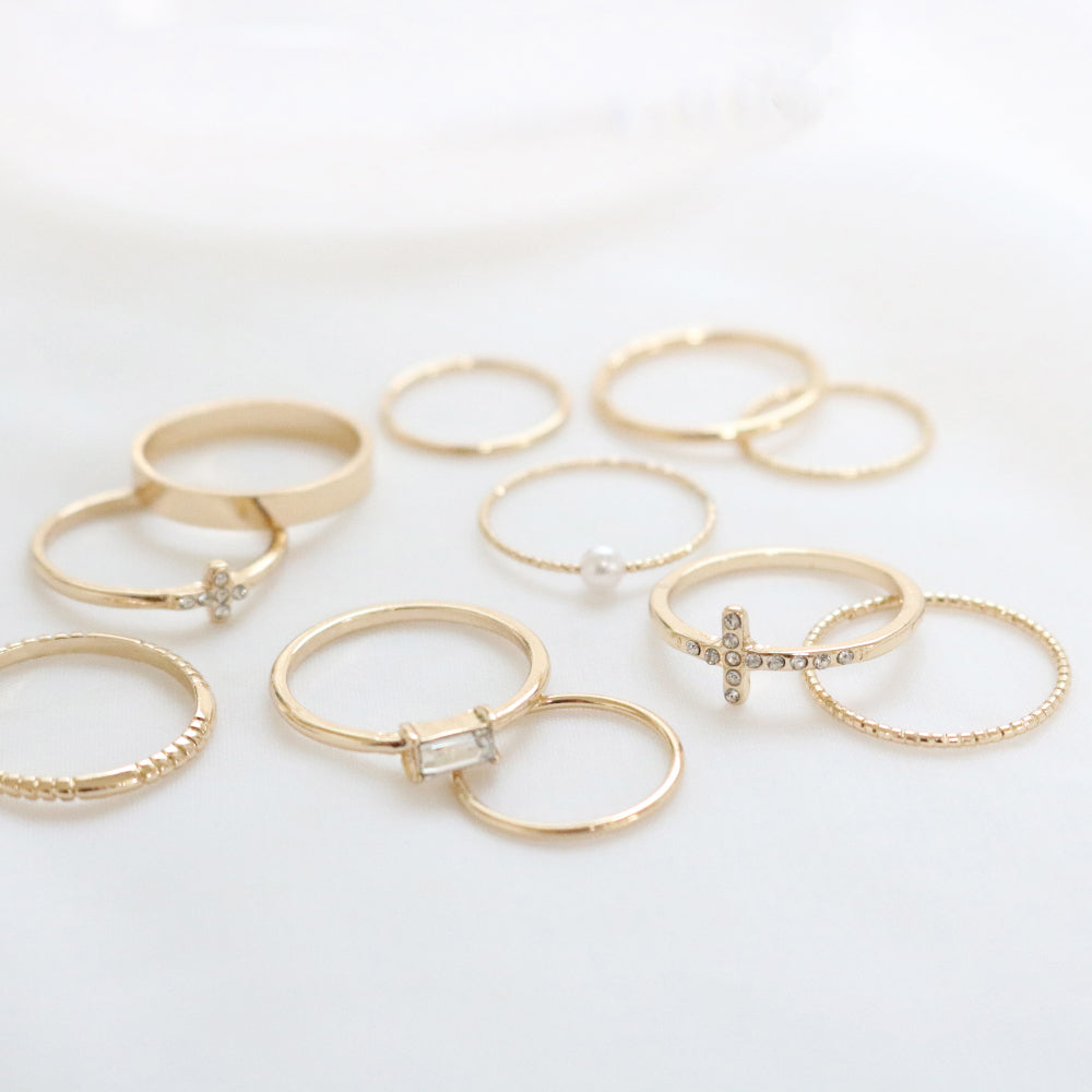 Daily Cross Ring Set (11 set)