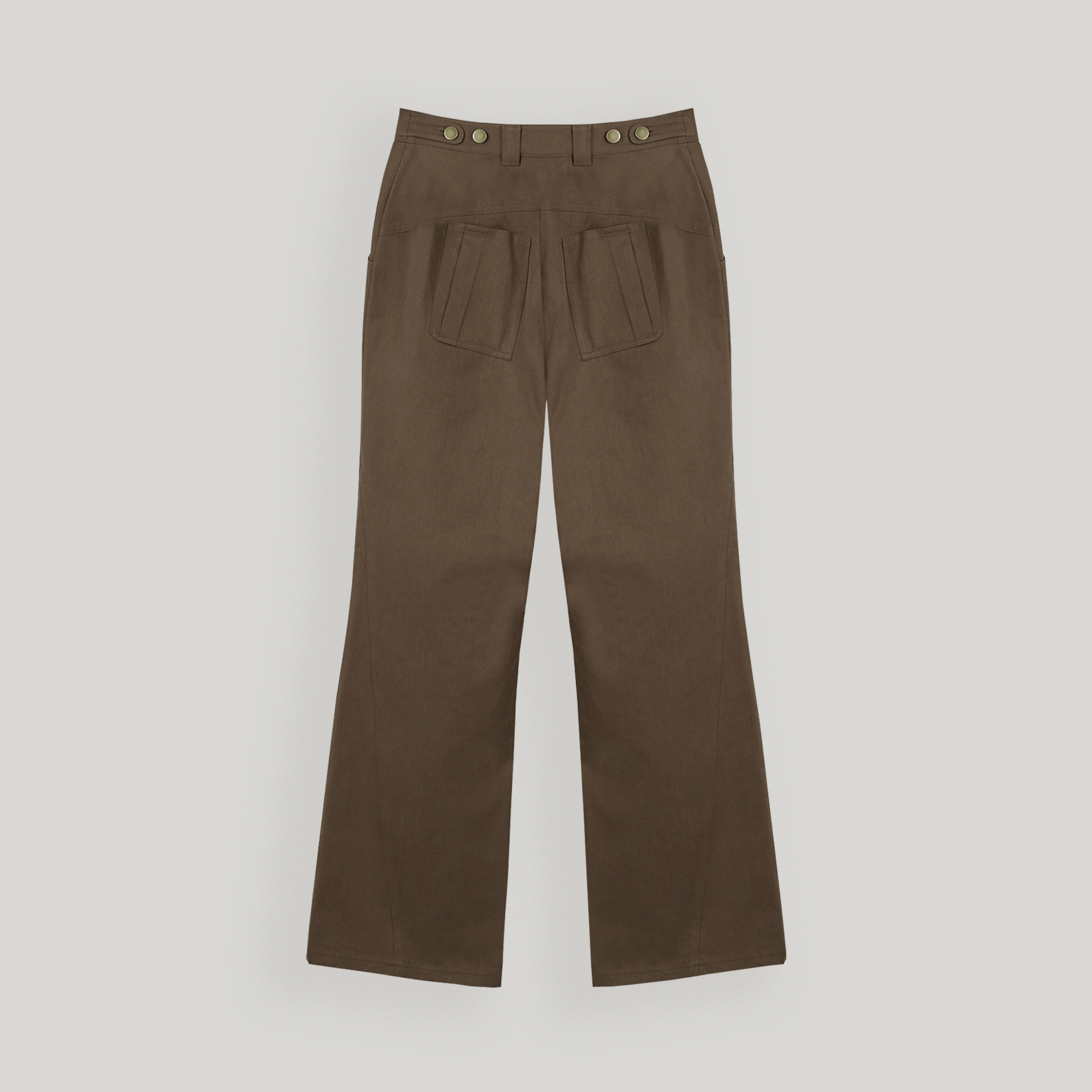 Brown Double Pants