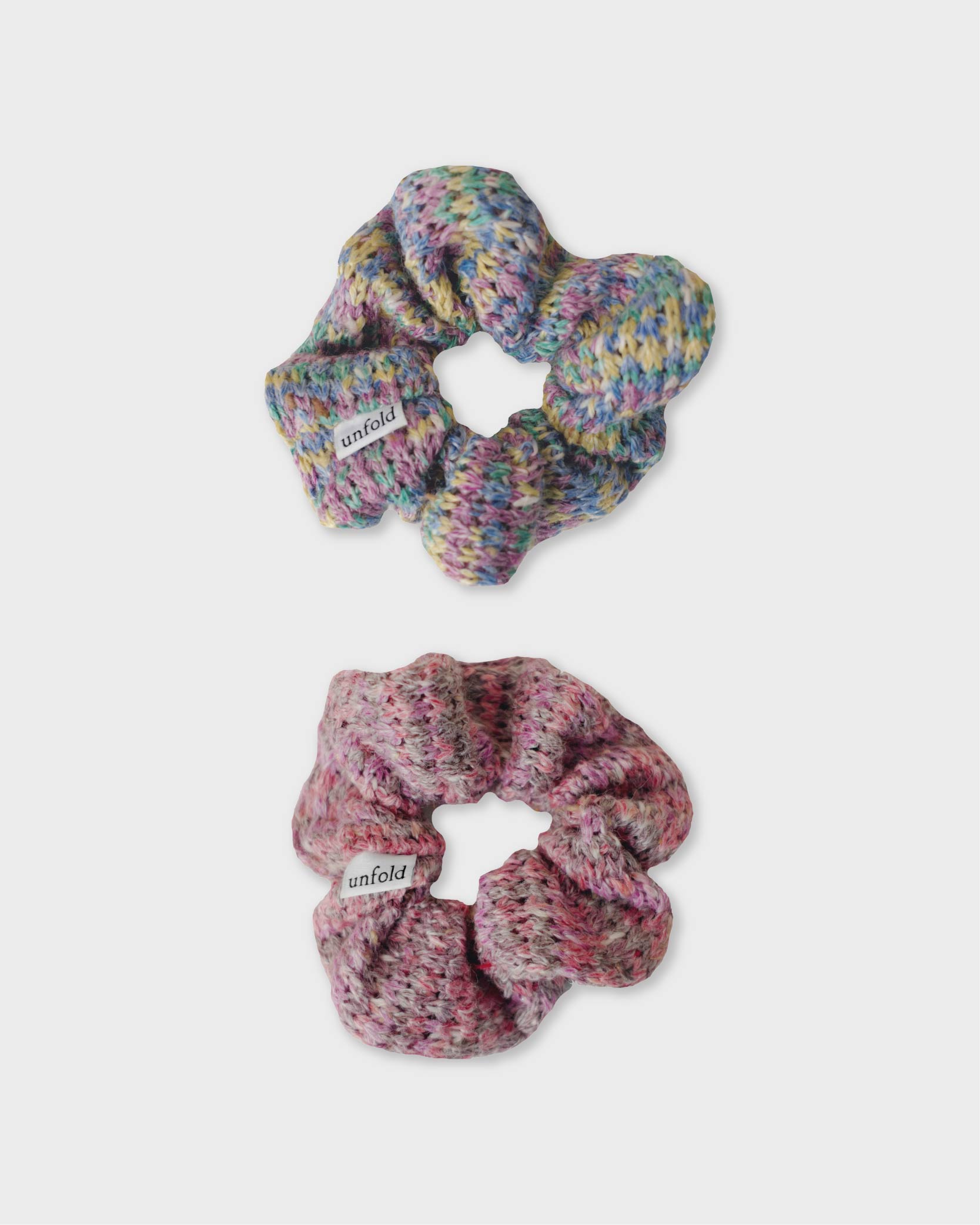 [unfold] Knit scrunchie (2colors)