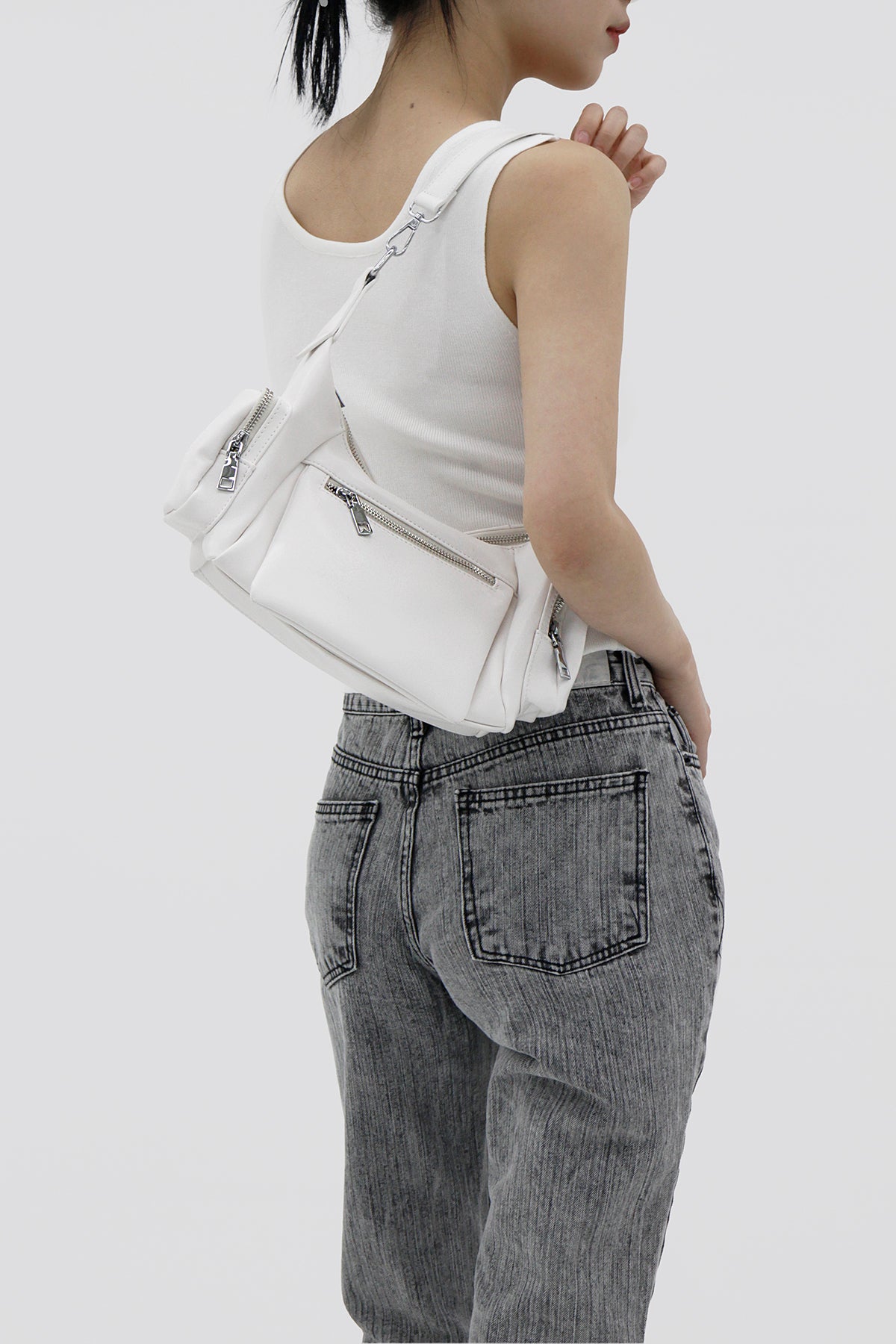 Original pocket shoulder bag (2color)