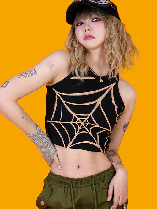 spider sleeveless