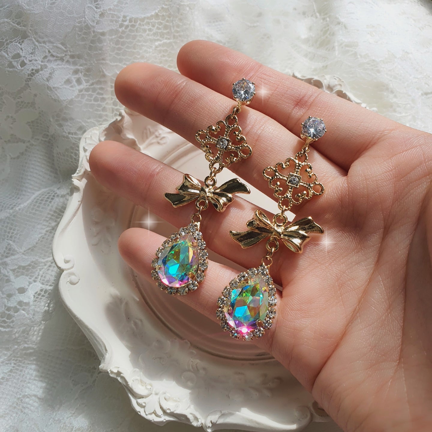 Oriental Princess Earring - Aurora