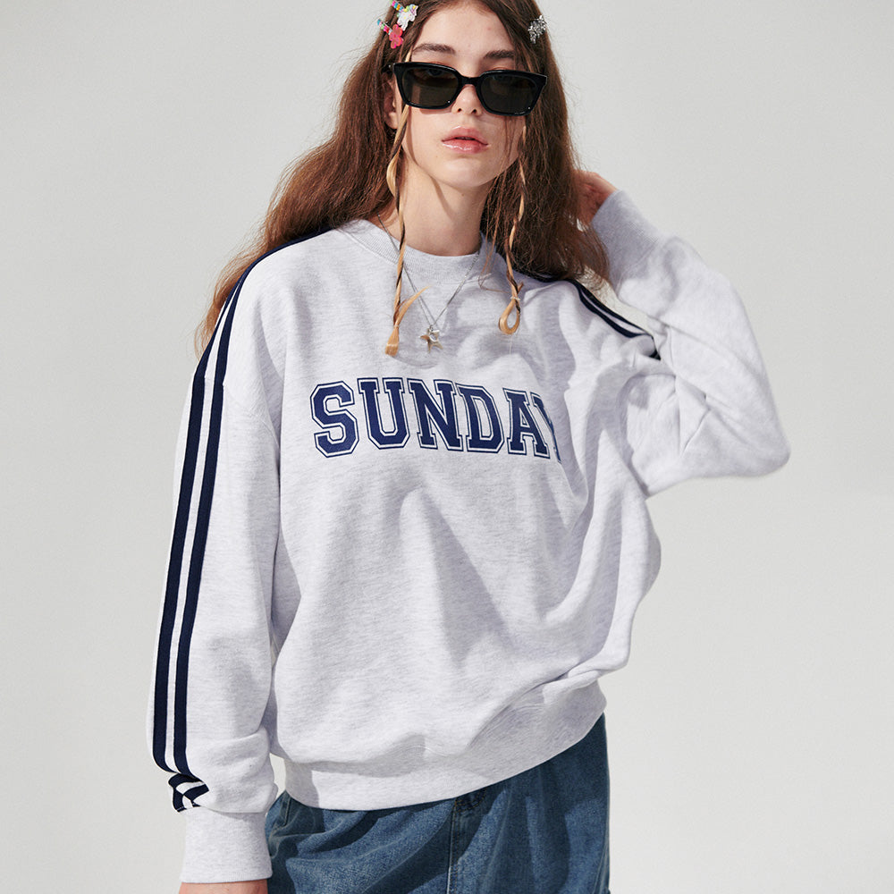 Sunday track Sweatshirt [4 Color]