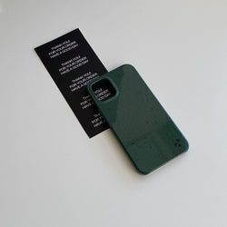 deep green chocolate pattern case