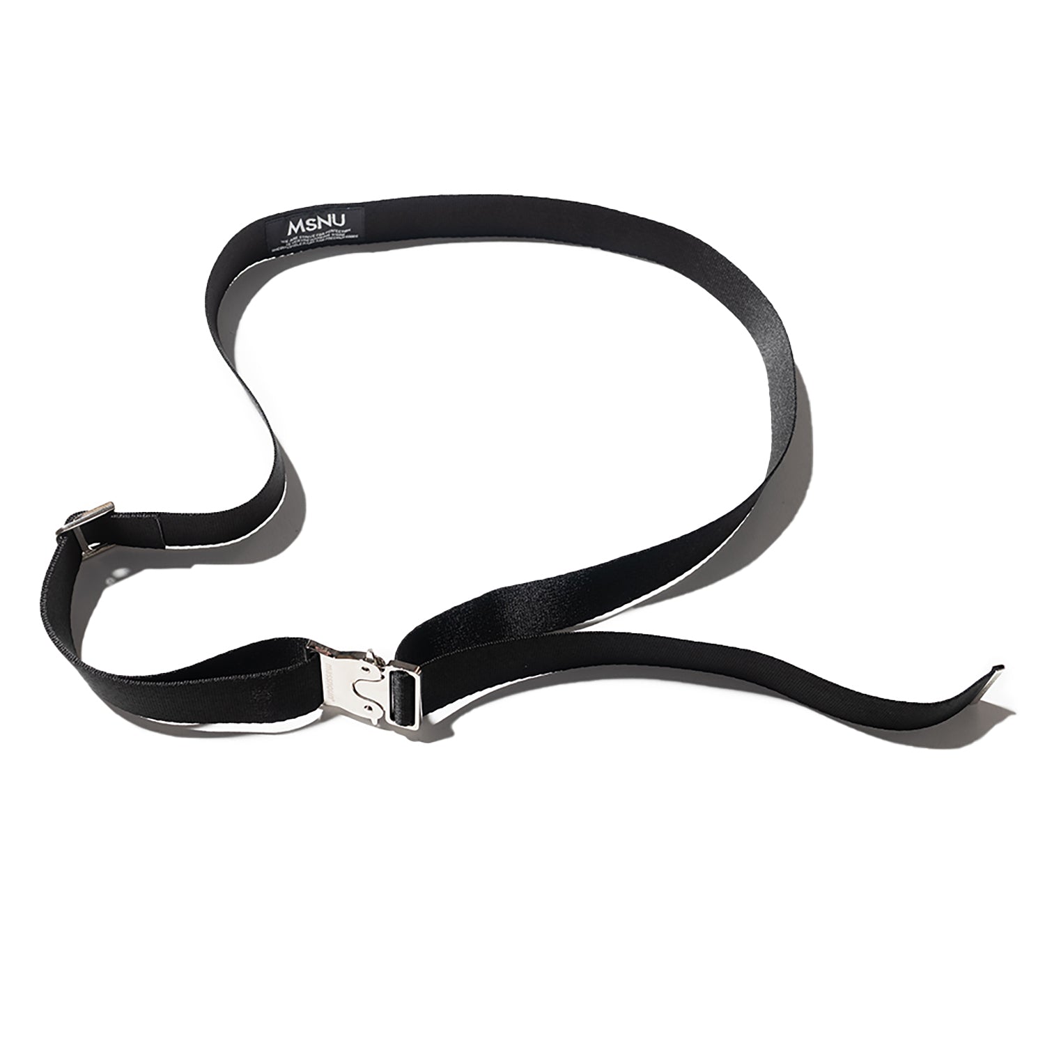 LOGO BUCKLE LONG BELT