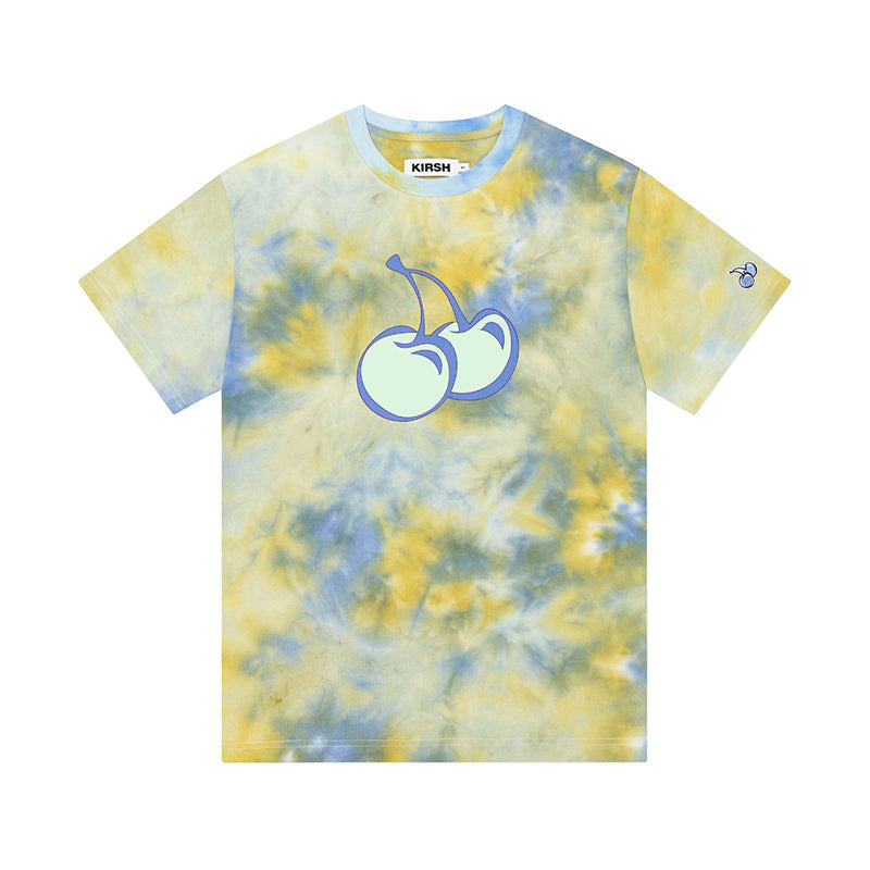 TIE DYE HEAT SENSING T-SHIRT KH [BLUE]