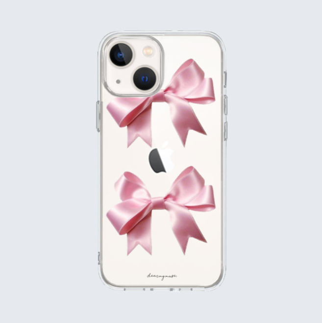 pink ribbon ver.2 iphone case