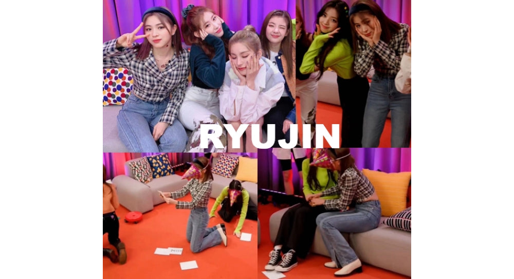 BILLLIE SUHYEON, LOONA HYUNJIN, NATURE UCHAE, H1-KEY SEOI, ITZY RYUJIN, FROMIS_9 SONG HA-YOUNG, H1-KEY SEOI,  WJSN EXY, LABOUM ZN, WEEEKLY JIHAN WORN STRAIGHT FIT SLIT DENIM PANTS [6675]