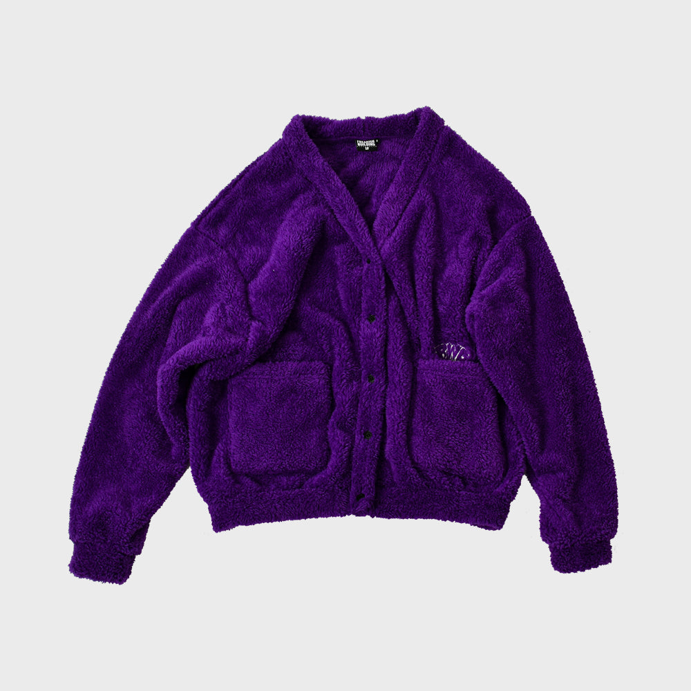 FBWP FLEECE CARDIGAN (VIOLET)